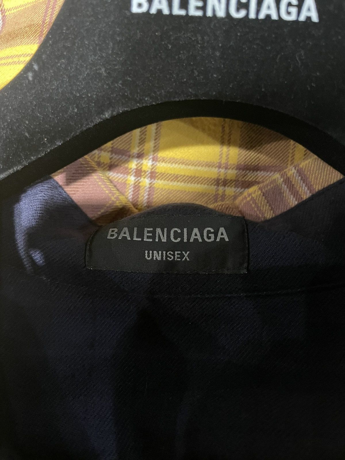 Balenciaga Checked reversible shirt Size US S / EU 44-46 / 1 - 3 Thumbnail
