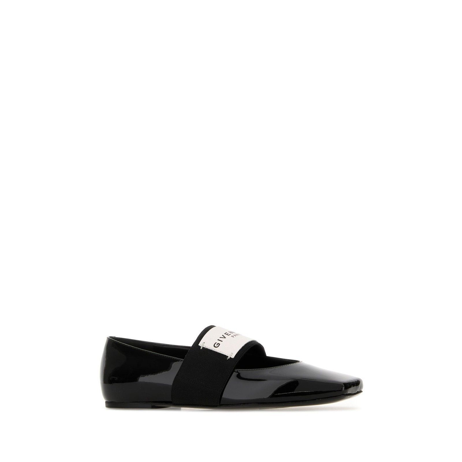 Givenchy GIVENCHY Suared Black Leather Ballerina Flats New & Authenti Size US 10 / IT 40 - 2 Thumbnail