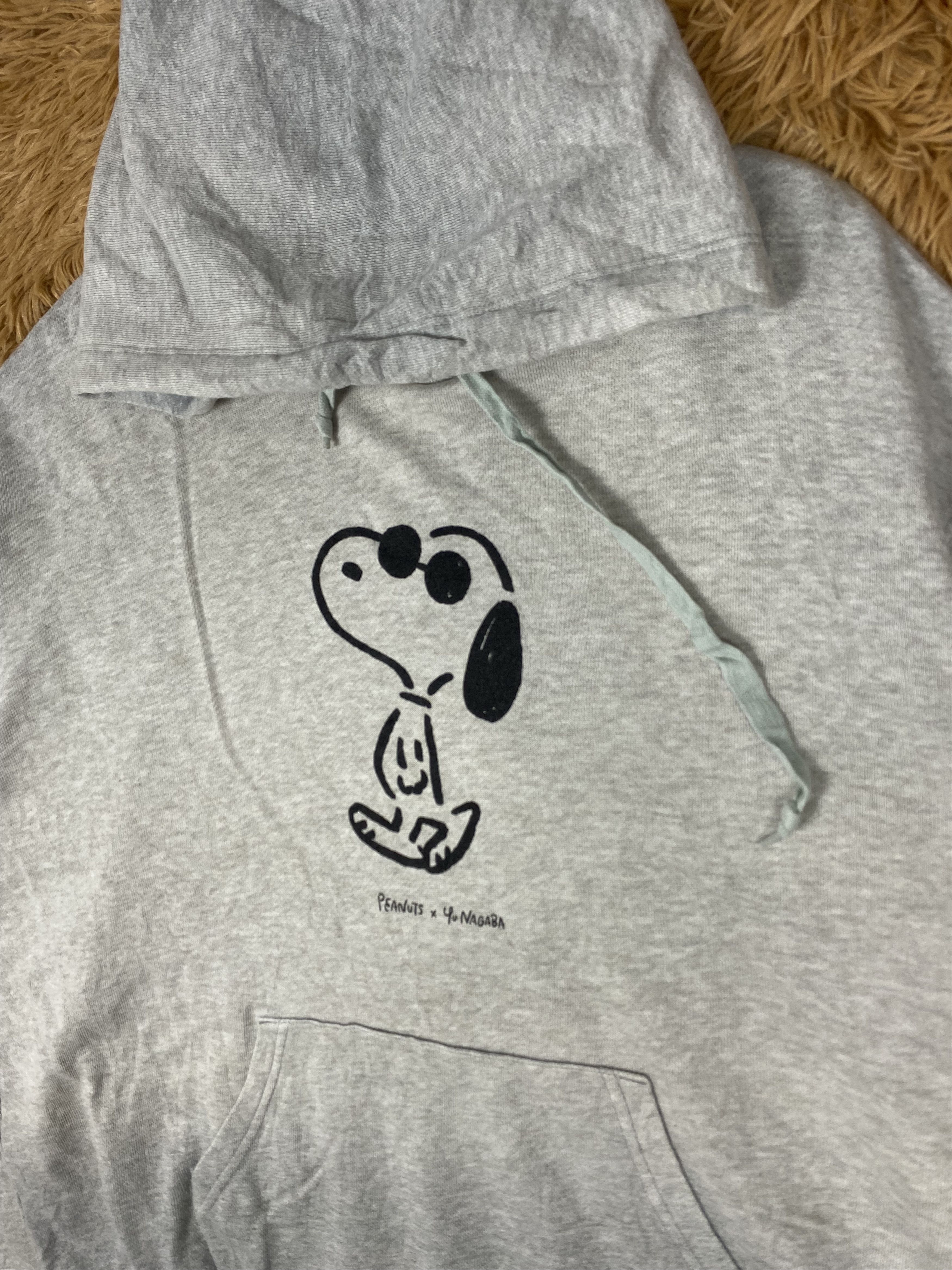 Uniqlo Vintage Uniqlo X Peanuts Hoodies PS0209 Size US XL / EU 56 / 4 - 3 Thumbnail