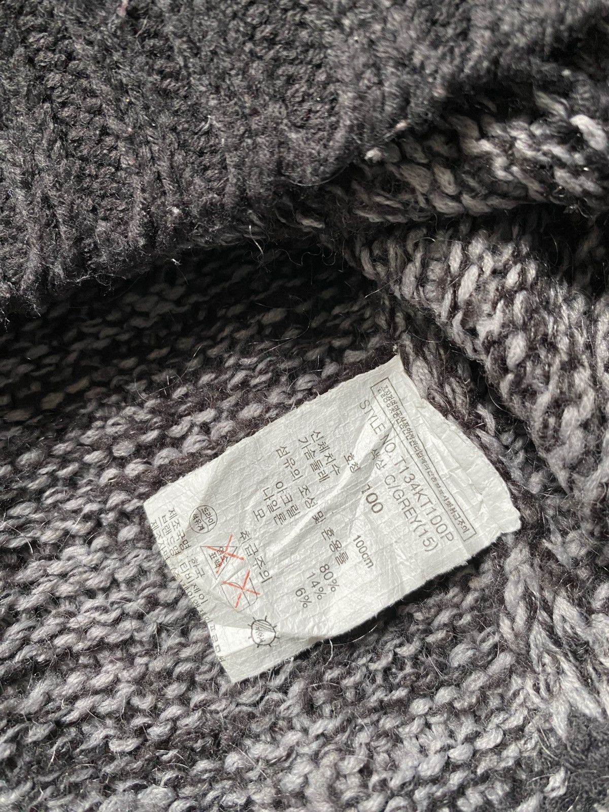 Other The Best Jeans Marl Knit Sweater - Vintage Melange Grey Size US M / EU 48-50 / 2 - 9 Thumbnail
