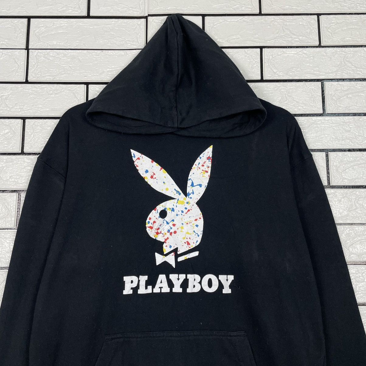 Playboy Playboy Big Logo Pullover Hoodie Size US M / EU 48-50 / 2 - 2 Thumbnail