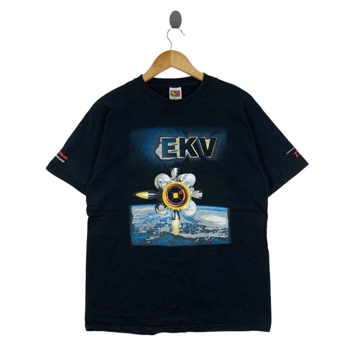 Vintage Vintage EKV Exoatmospheric Kill Vehicle Raytheon Boen Tshirt Size US L / EU 52-54 / 3 - 1 Thumbnail