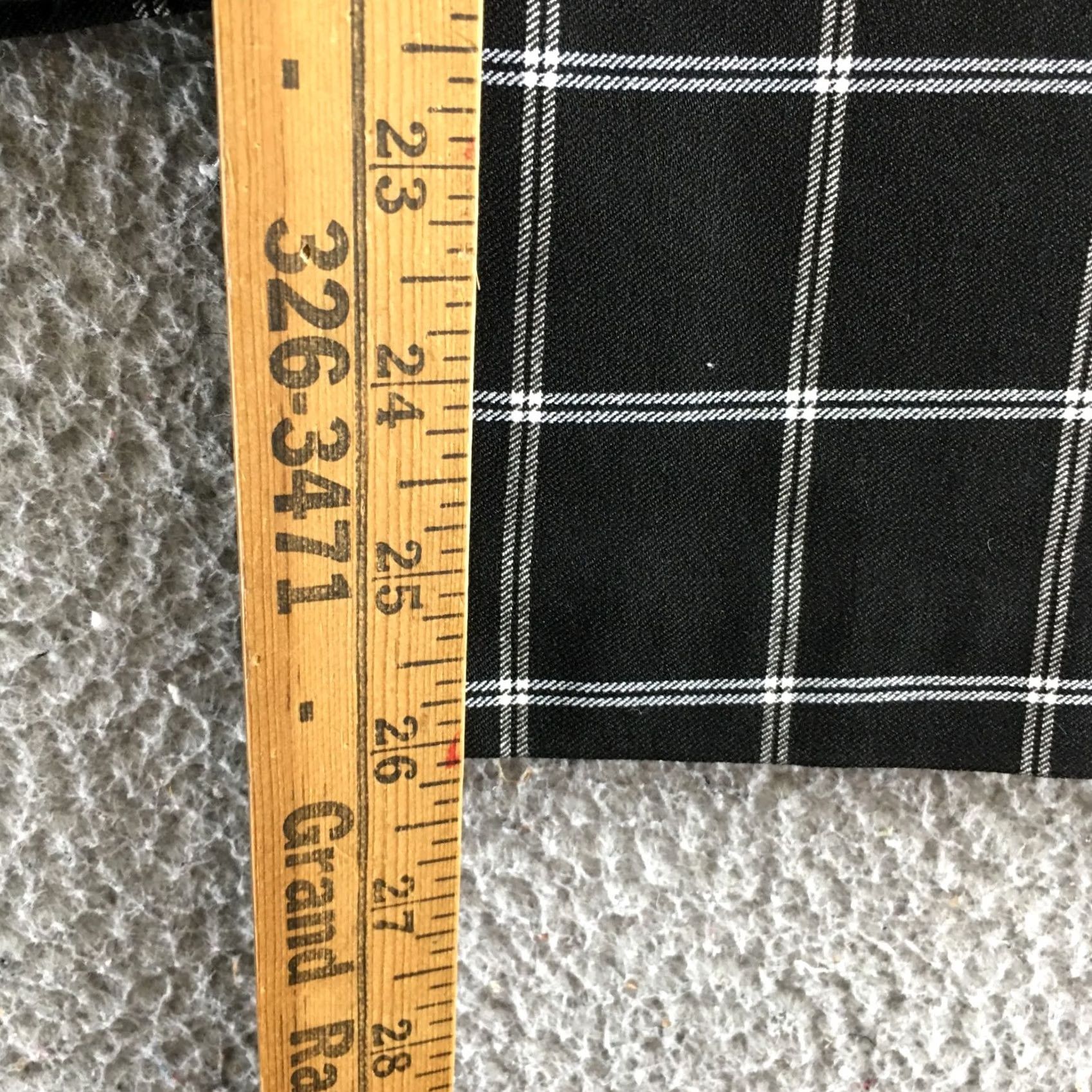 Calvin Klein Calvin Klein Pants L Black White Plaid Hi-Rise Pull On Cropped Side Pocket Women Size 36" / US 14 / IT 50 - 7 Thumbnail