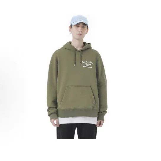 Dior Dior Embroidered Logo Print Olive Green Hoodie Size US M / EU 48-50 / 2 - 7 Thumbnail