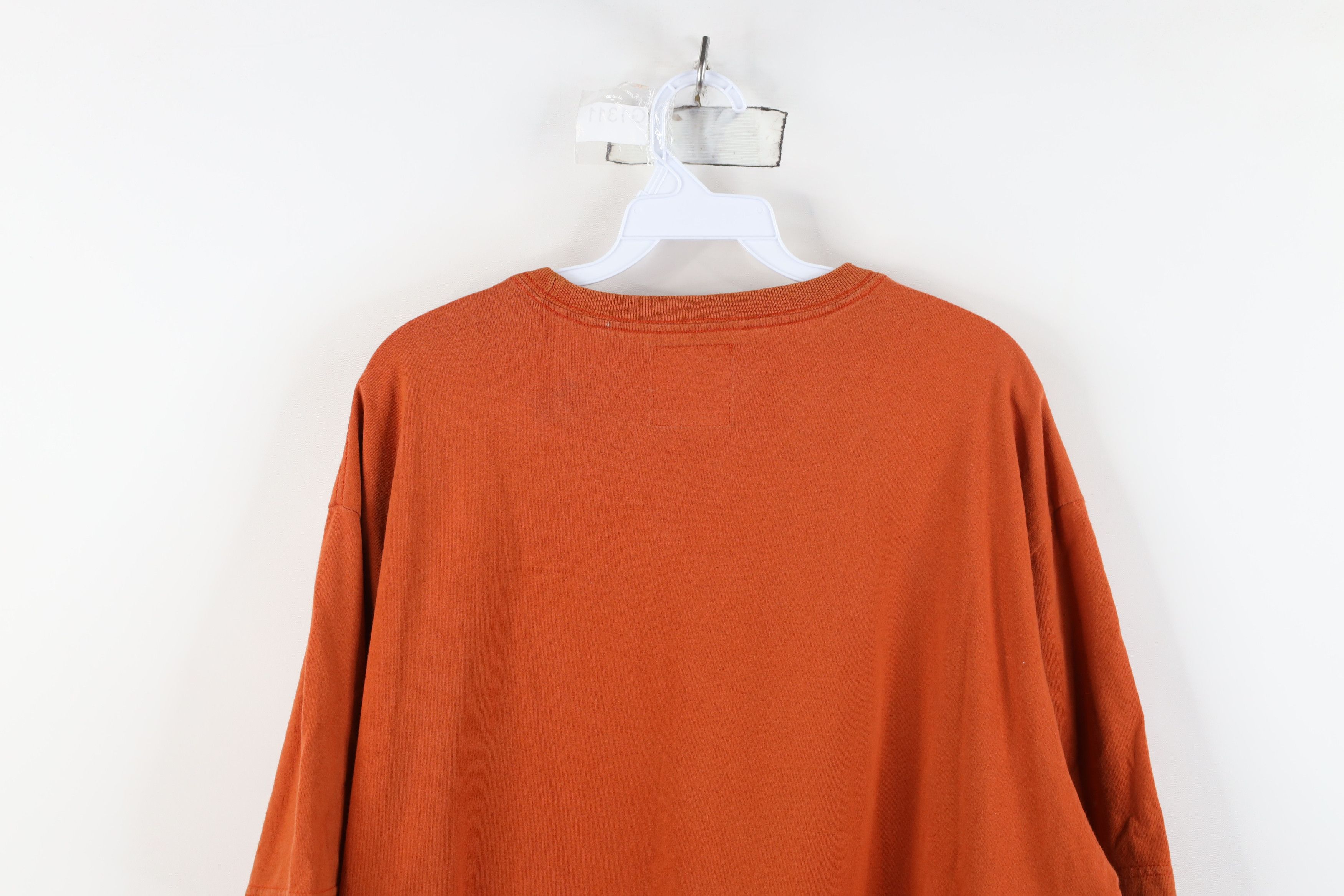Guess Vintage 90s Y2K Guess Spell Out Short Sleeve T-Shirt Orange Size US XL / EU 56 / 4 - 12 Thumbnail