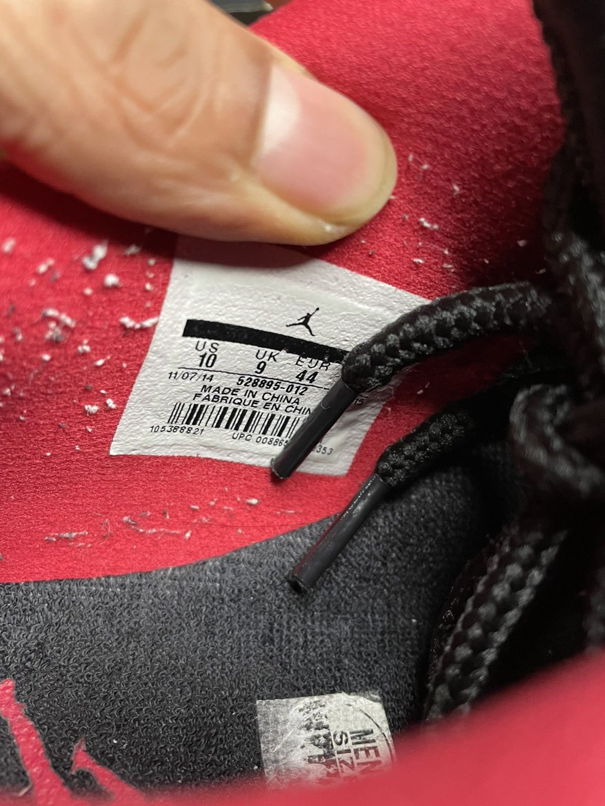 Jordan Brand Jordan 11 Low Bred 2015 Size US 10 / EU 43 - 11 Thumbnail