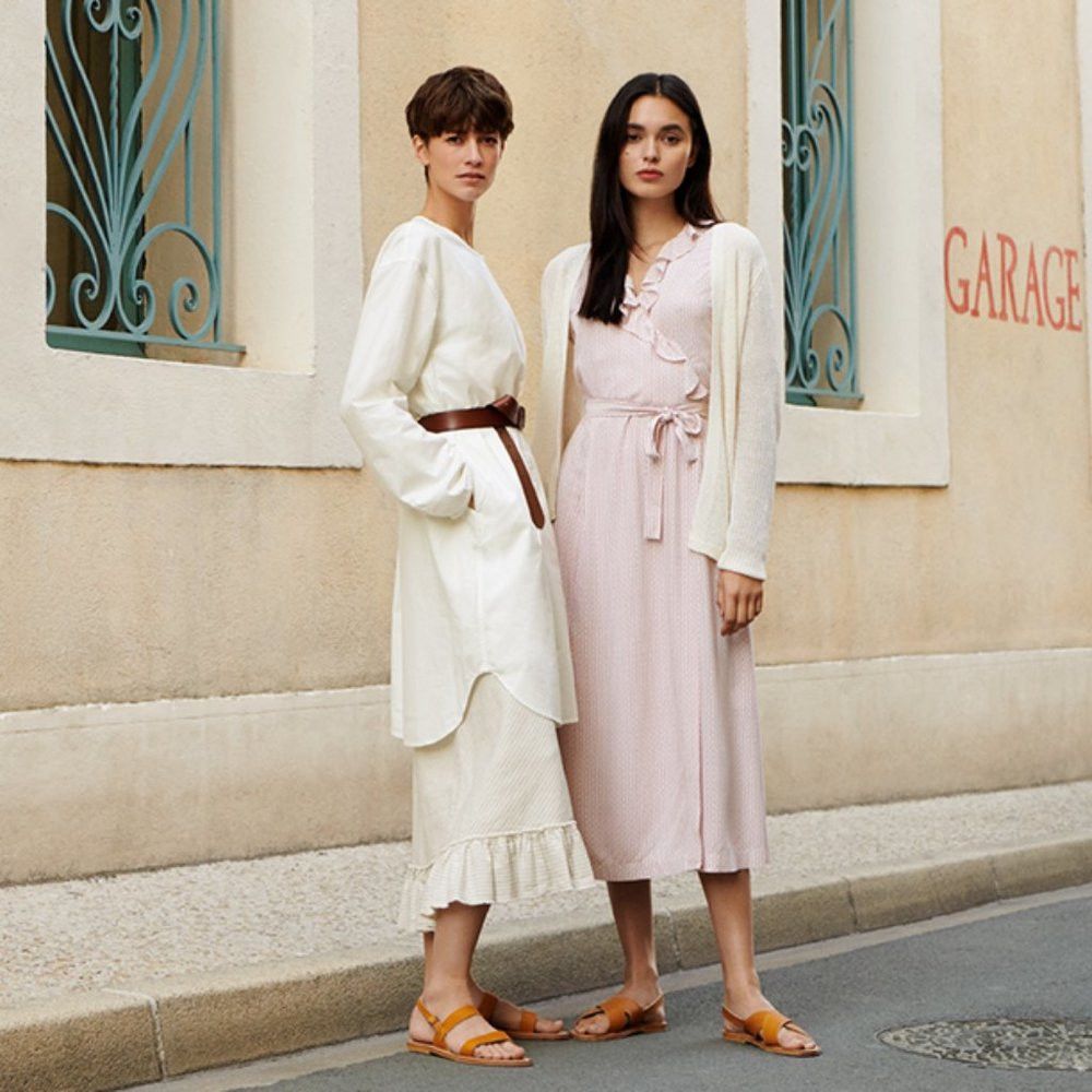 Uniqlo Ines de la Fressange Uniqlo Cotton White Summer Coat Size X Size XXS / US 00 / IT 34 - 1 Thumbnail