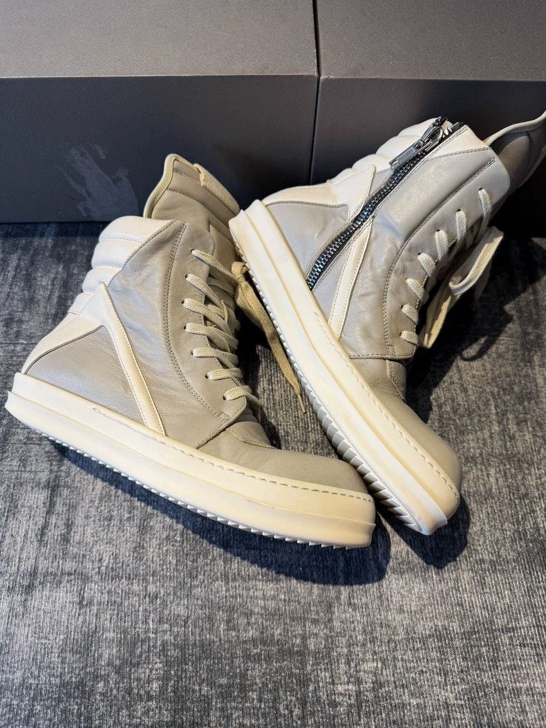 Rick Owens Rick Owens Main line ivory inverted triangle shoes Size US 7 / EU 40 - 3 Thumbnail