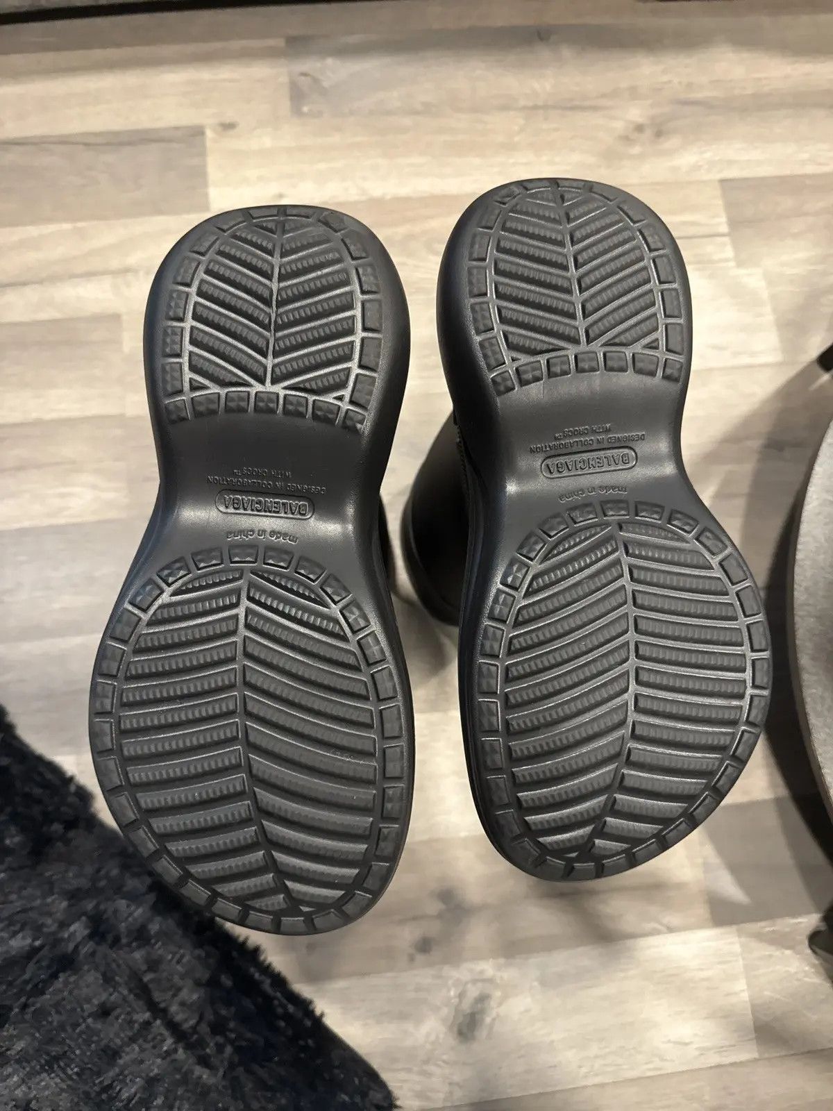 Balenciaga Balenciaga croc rubber boots Size US 8 / EU 41 - 4 Thumbnail