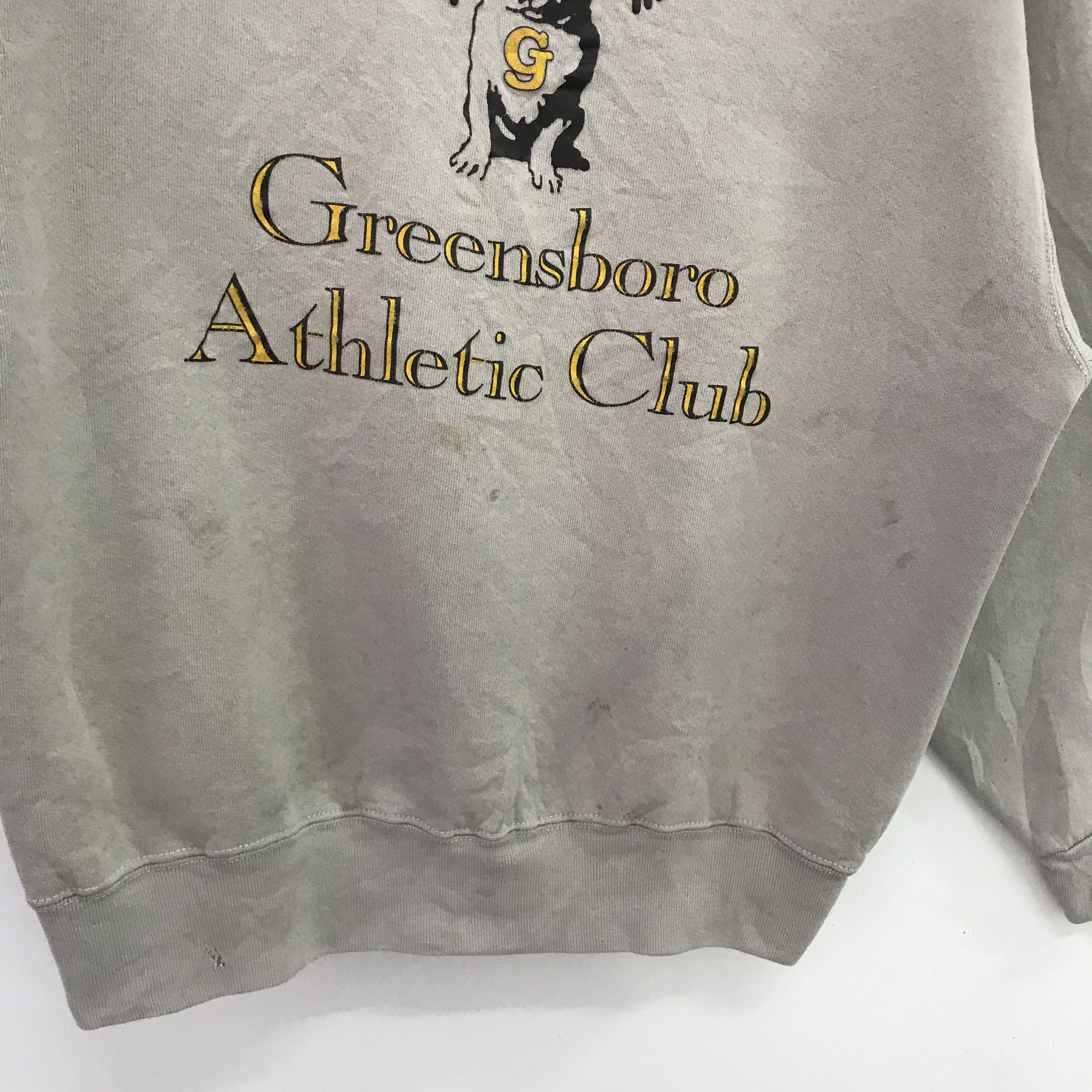 Vintage Vintage 90s Greensboro Athletic Club Sweatshir - 242 Size US L / EU 52-54 / 3 - 5 Thumbnail