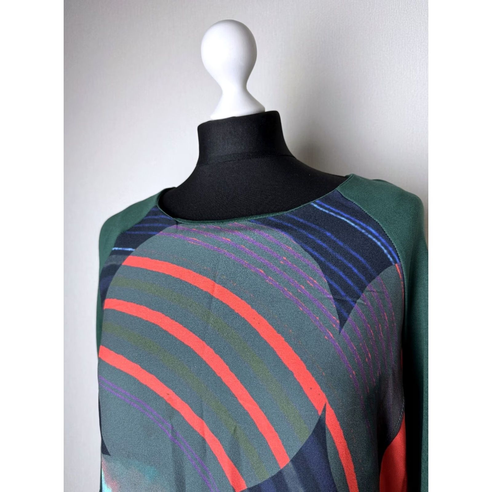 Desigual Desigual Dress Womens XL Multicoloured A-Line Knee Length 91 cm Good condition, has visible small marks on the front Size XL / US 12-14 / IT 48-50 - 4 Thumbnail