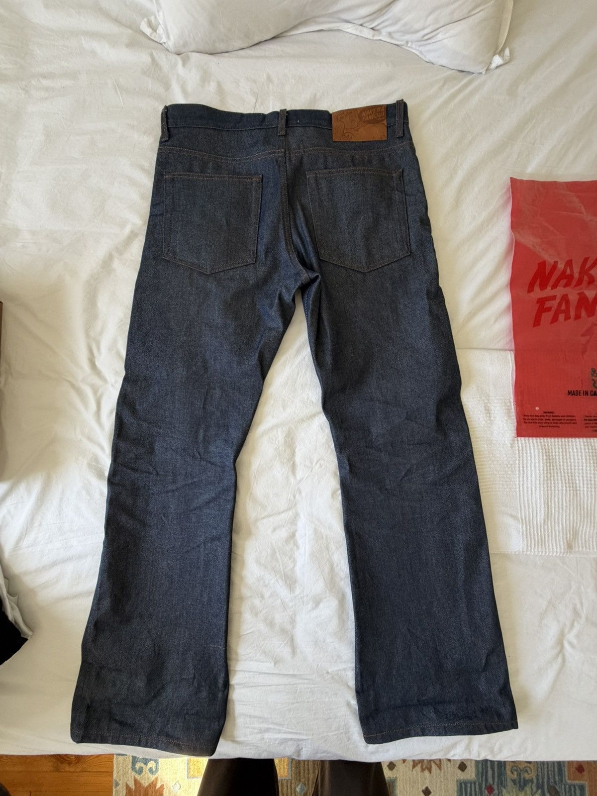 Naked & Famous Naked & Famous Groovy Guy Flair Selvedge Size US 36 / EU 52 - 4 Thumbnail
