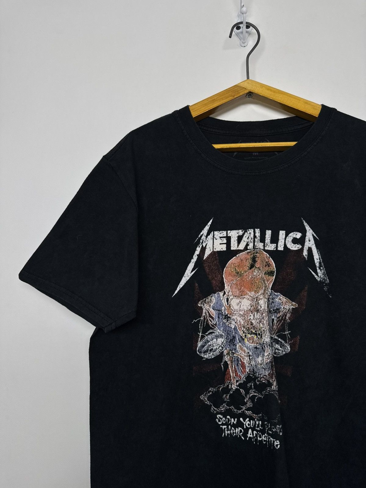 Metallica Vintage Y2k Metallica Black T-Shirt 2018 Size US M / EU 48-50 / 2 - 6 Thumbnail