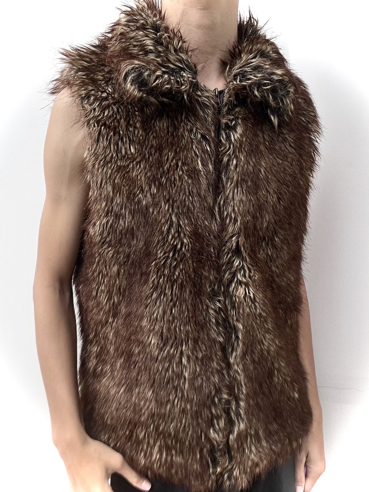 In The Attic In The Attic Avant-Garde Fur Jacket Size US L / EU 52-54 / 3 - 1 Thumbnail