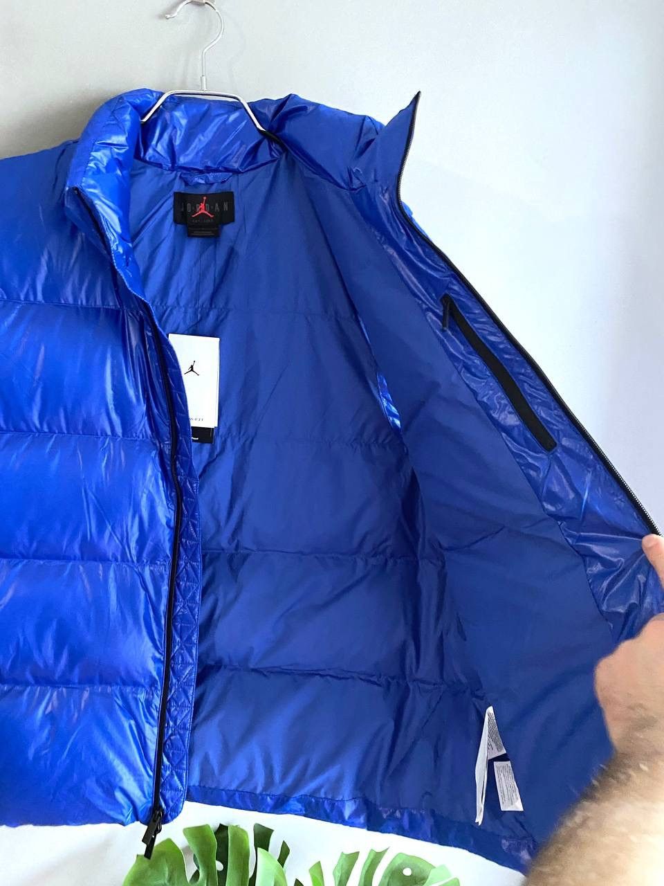 Jordan Brand Air Jordan Therma-Fit Blue Down Puffer Vest, Size L and XL Size US L / EU 52-54 / 3 - 10 Thumbnail