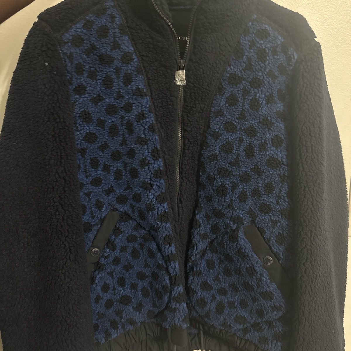 Coach Coach Navy Sherpa Size US M / EU 48-50 / 2 - 1 Thumbnail