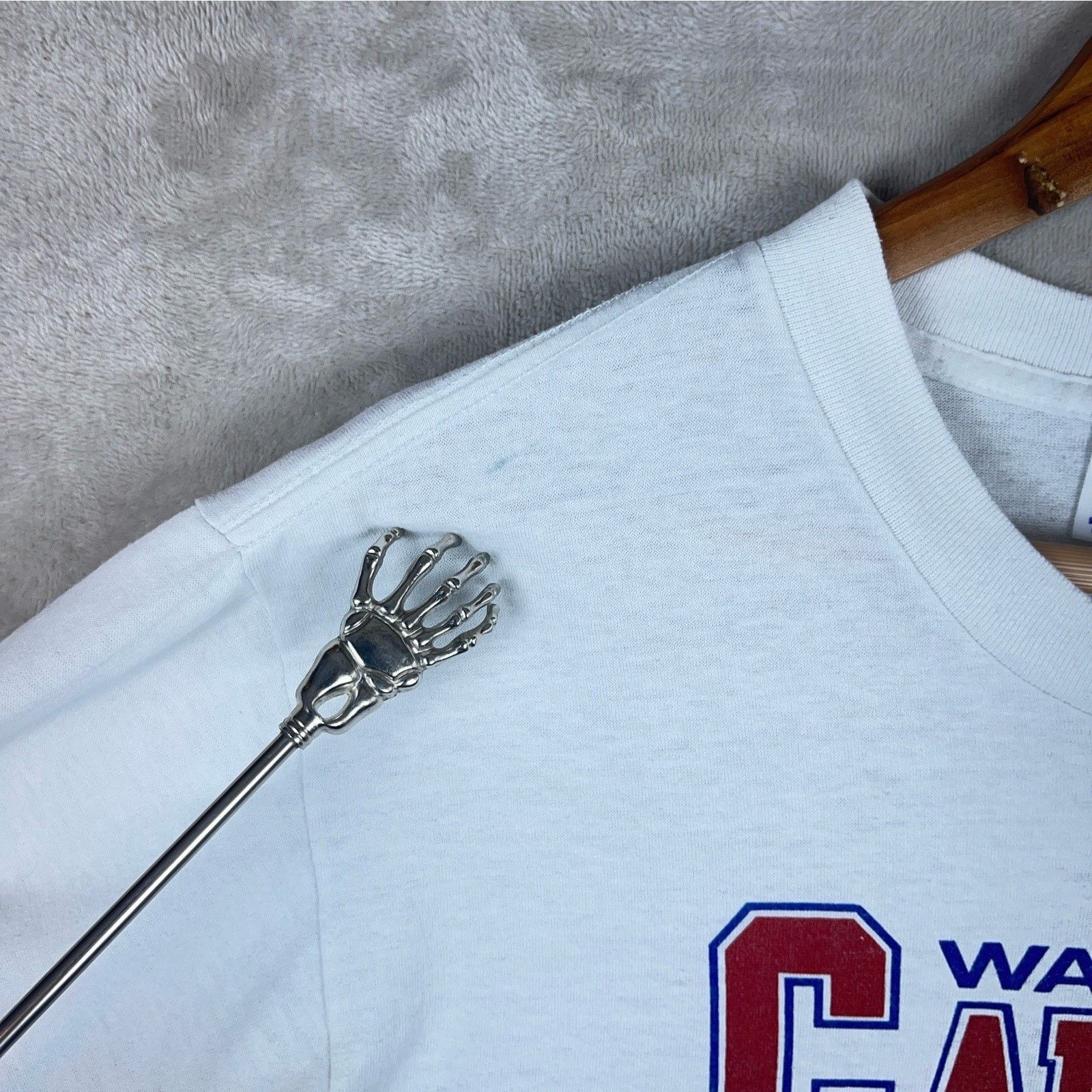 Other Vintage Washington Capitals 1989 Trench T Shirt Single Stitc Size US M / EU 48-50 / 2 - 14 Thumbnail
