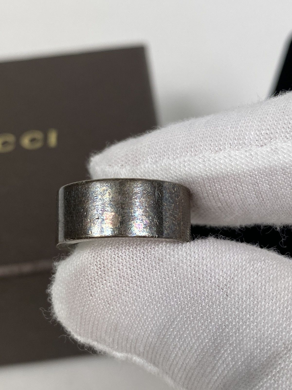 Gucci Gucci .925 Silver G Ring Size IT 9 Size ONE SIZE - 4 Thumbnail