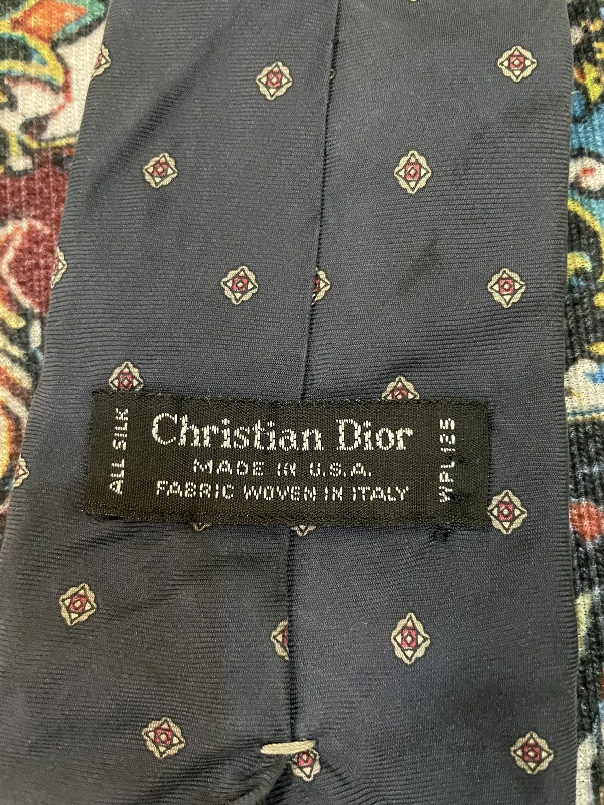 Christian Dior Monsieur Vintage Christian Dior Neck Tie Size ONE SIZE - 2 Thumbnail