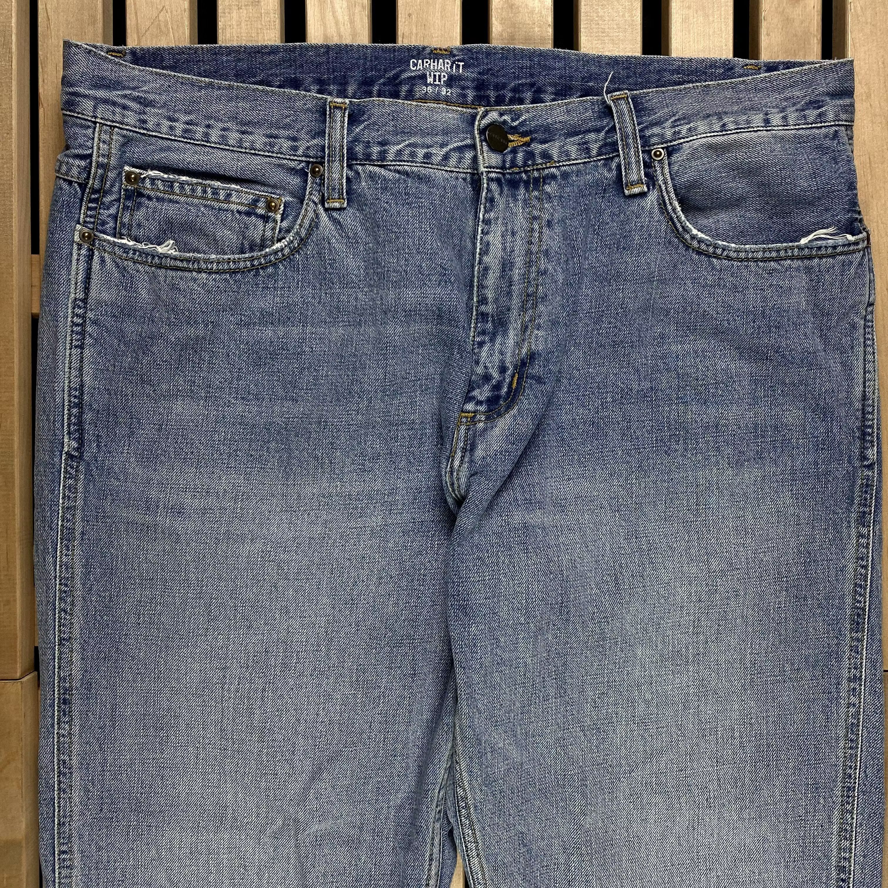 Carhartt × Carhartt Wip × Vintage Mens Jeans Denim Carhartt Wip Vintage Size 36 Size US 36 / EU 52 - 3 Thumbnail