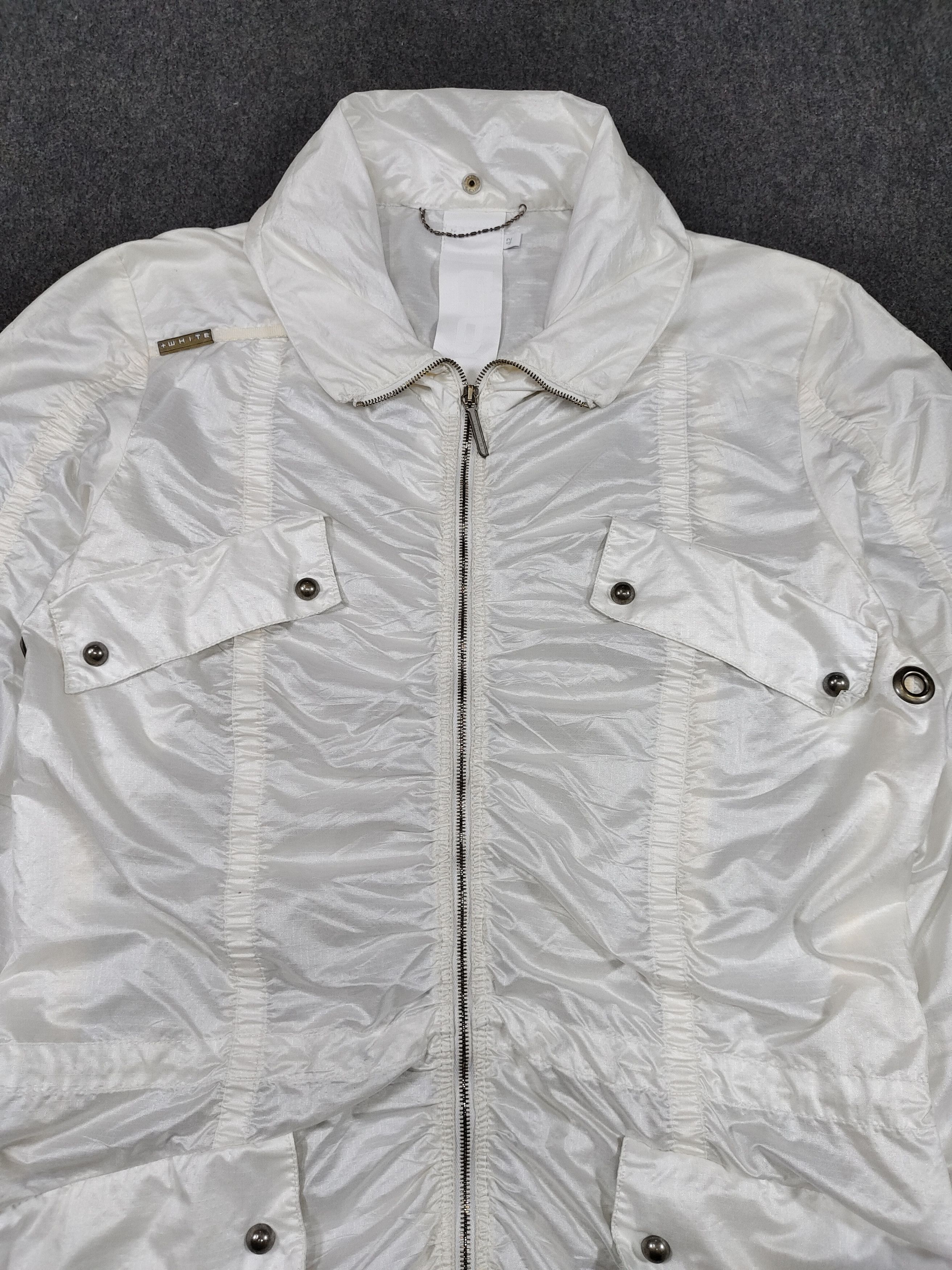 Other 00s CBY +White 🇮🇹 Minimal Design Utility Technical Jacket Size M / US 6-8 / IT 42-44 - 2 Thumbnail
