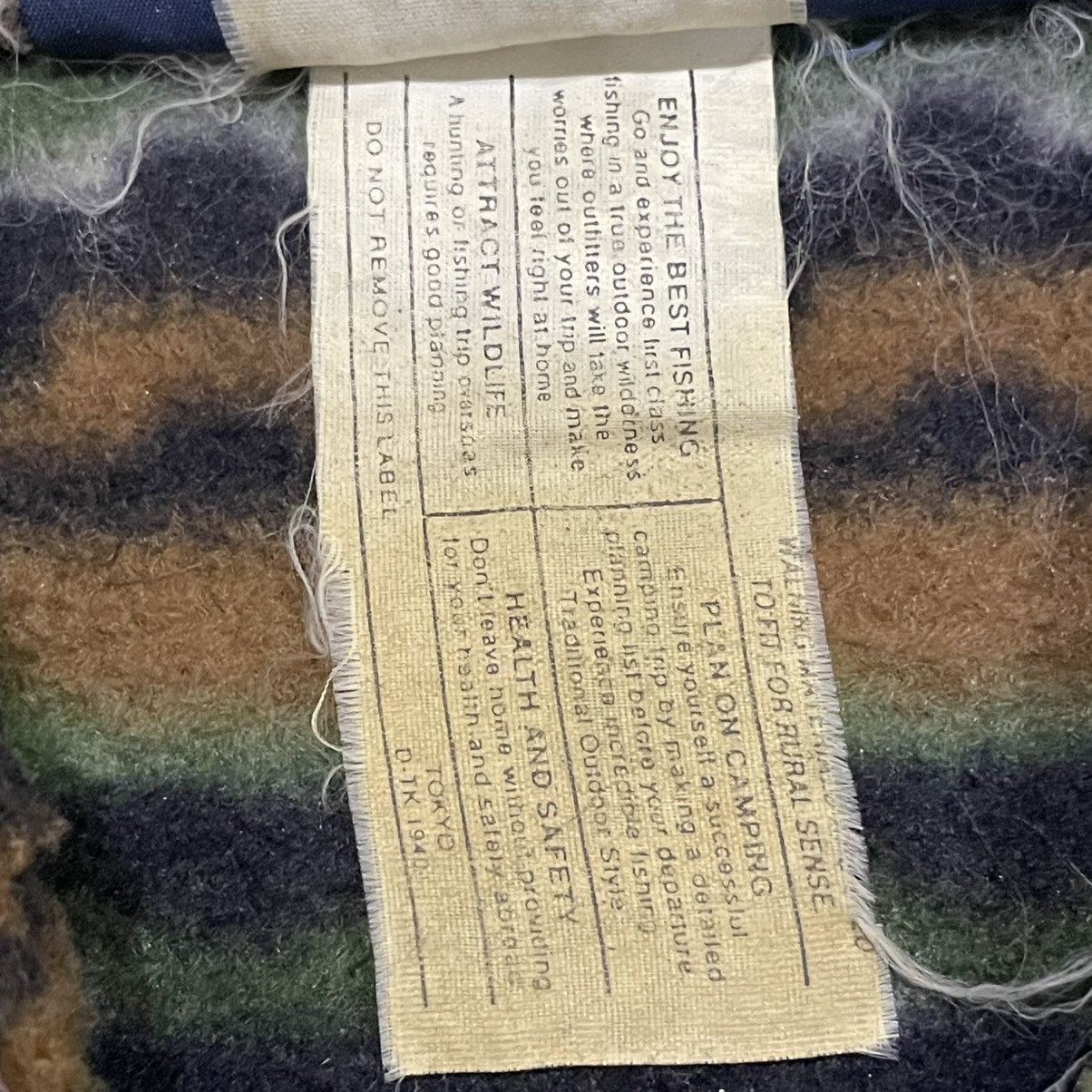 Vintage Vtg Willpips Active Style Earth Tone Aztec Stripe Fleece Size US L / EU 52-54 / 3 - 9 Thumbnail