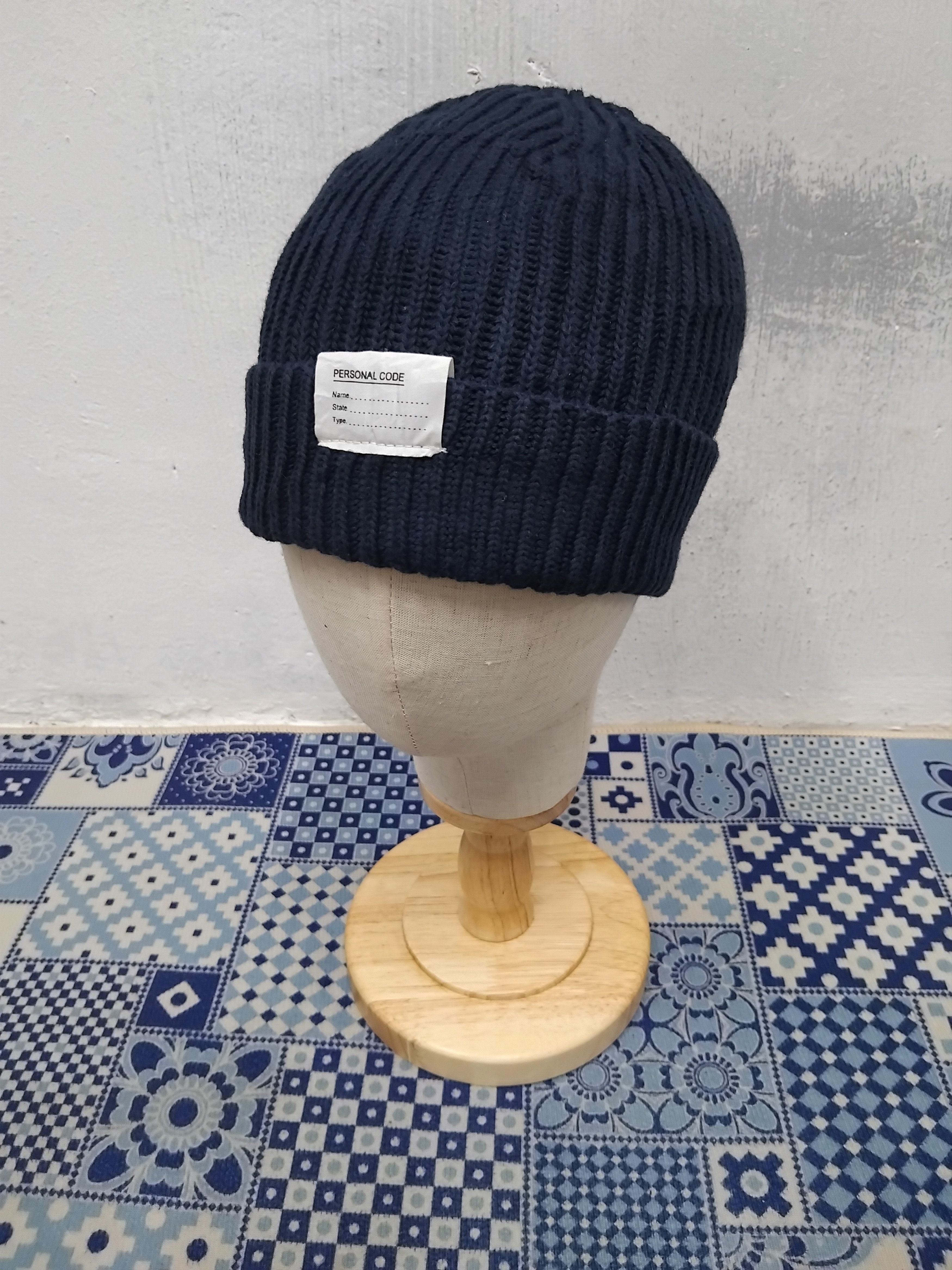 Global Work 💥Global work navy blue beanie Size ONE SIZE - 7 Thumbnail