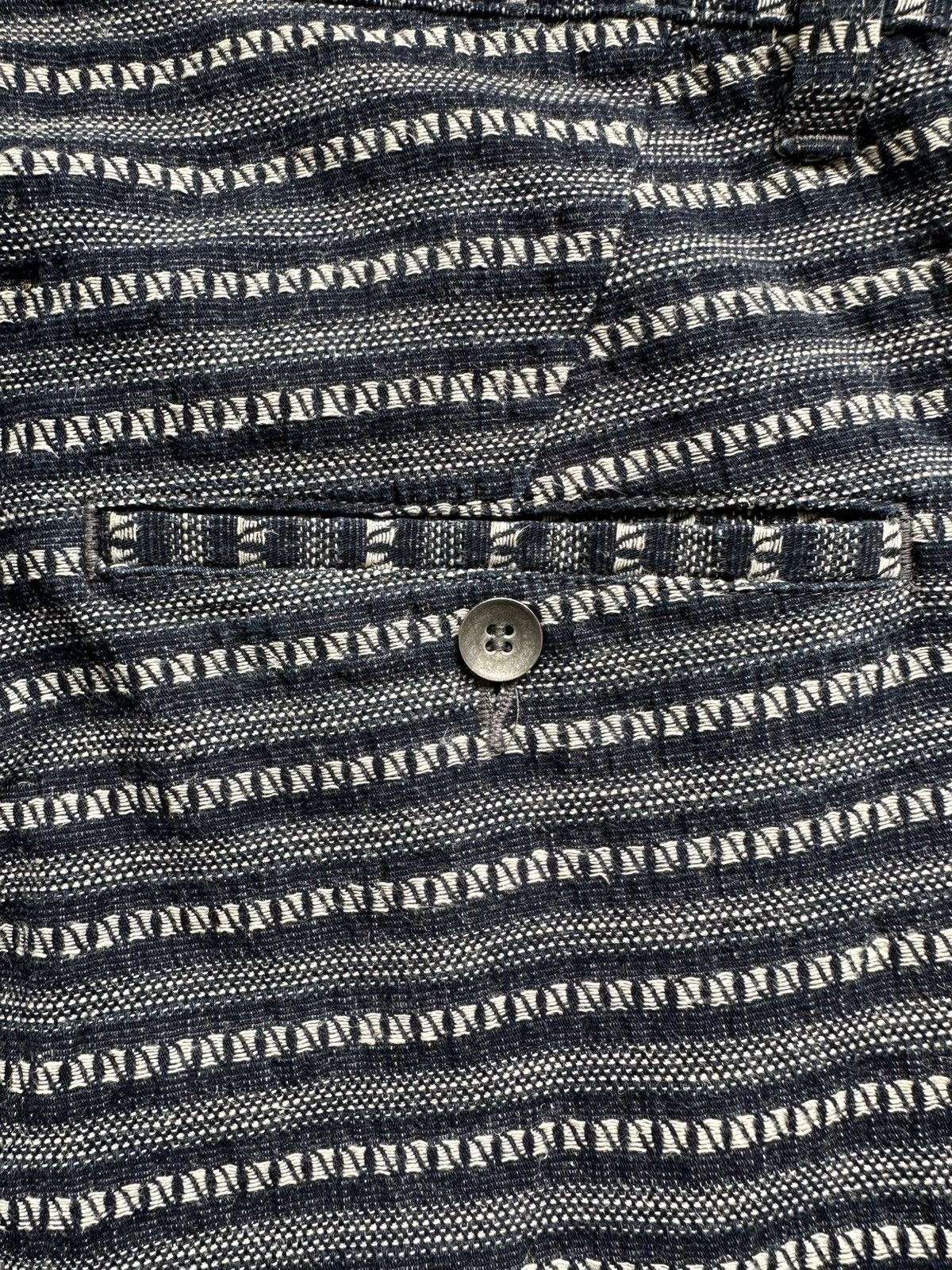 Johnbull 00's JOHNBULL Japan weaves indigo pants Size US 29 - 8 Thumbnail