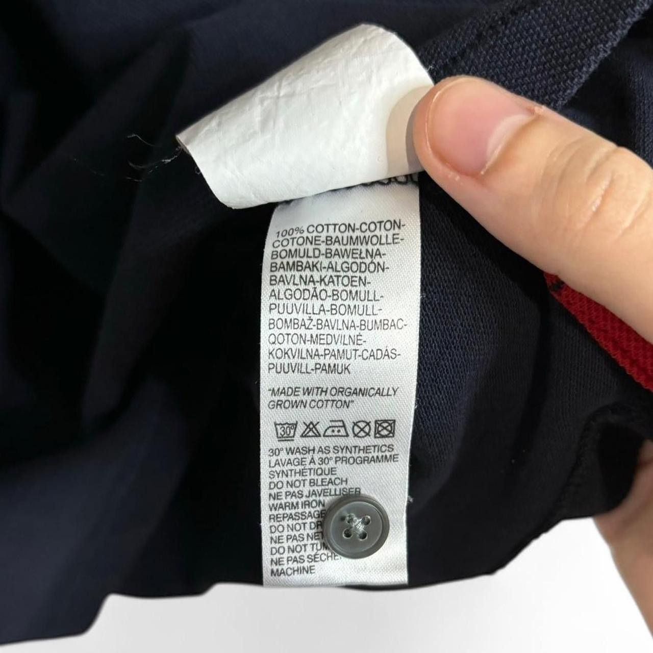 Designer × Paul Smith PS Paul Smith Navy Blue Polo Shirt Size US XL / EU 56 / 4 - 4 Thumbnail