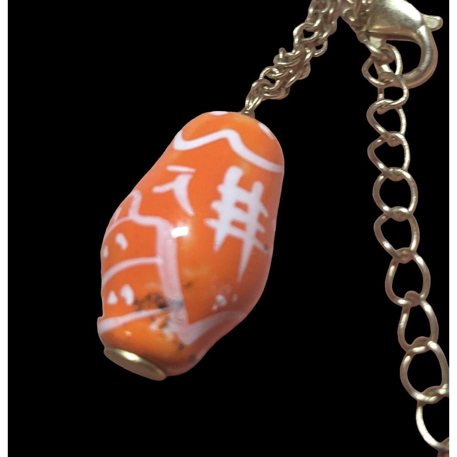 Other Retro Orange Russian Nesting Doll Necklace Size ONE SIZE - 4 Thumbnail