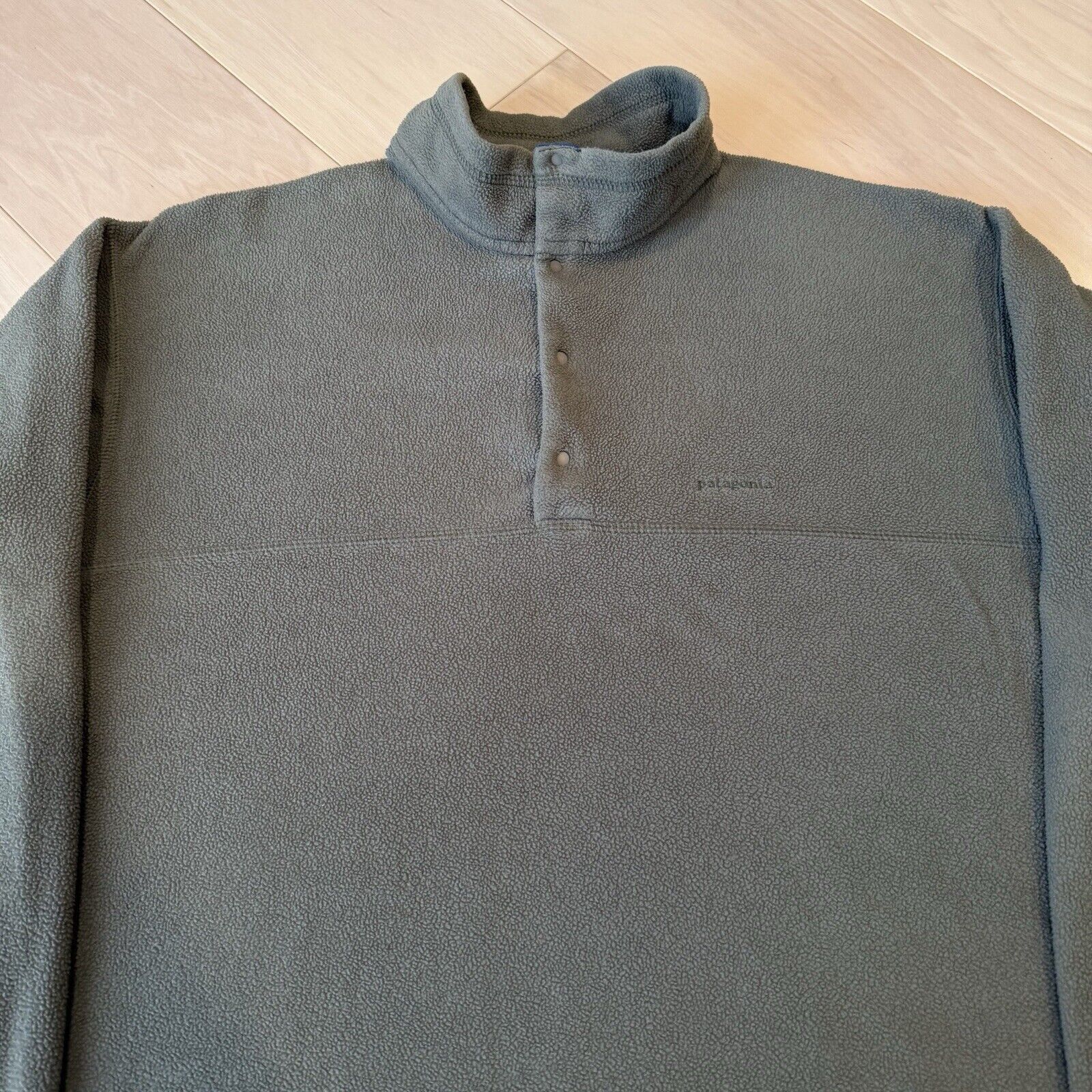 Patagonia Patagonia Snap T Pullover L Green Gray Made in USA Synchilla Size US L / EU 52-54 / 3 - 3 Thumbnail