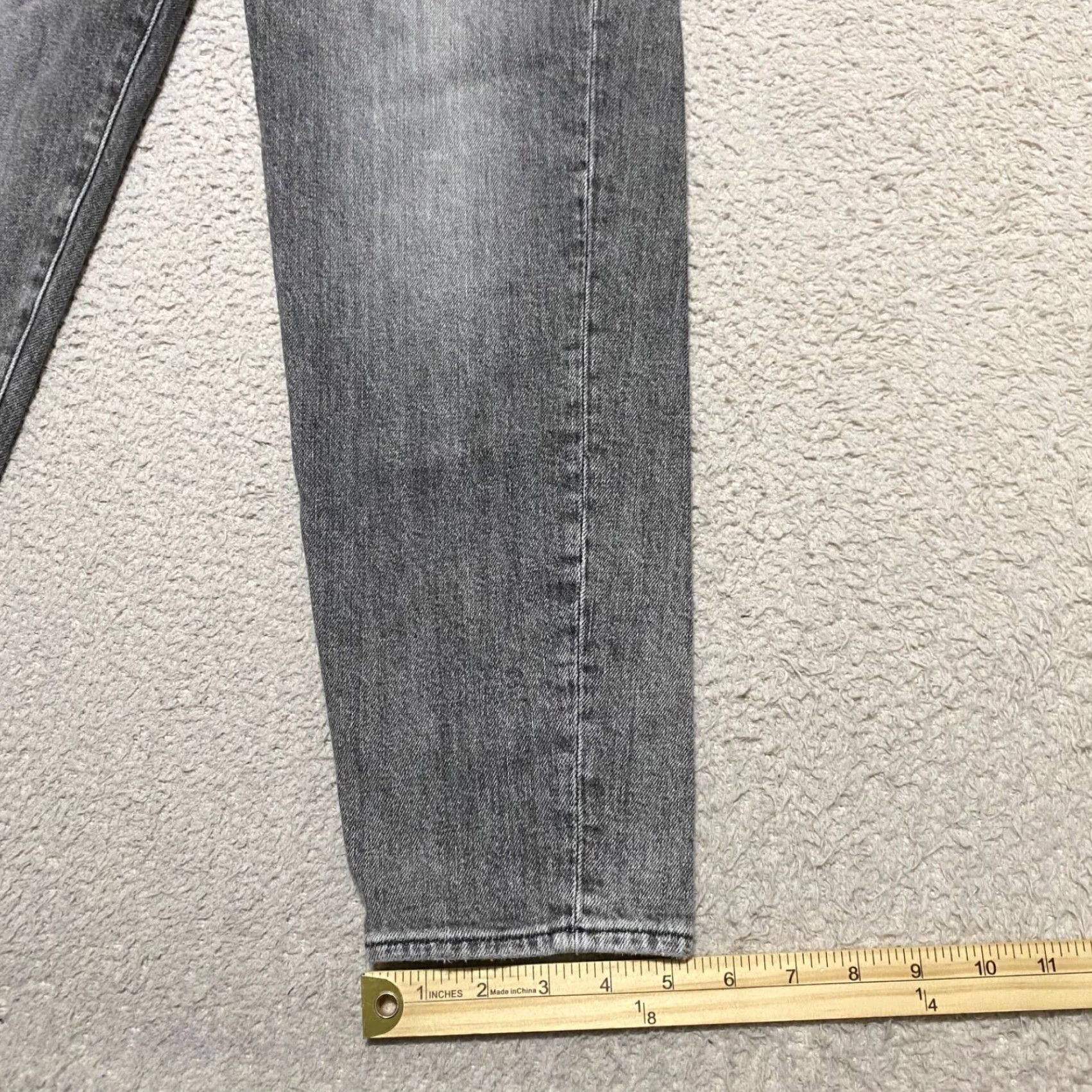 G-Star G-Star Jeans Womens 25 Gray Denim Janeh Ultra High Mom Ankle Rise - 1461 Size 42" / US 20 - 2 Thumbnail