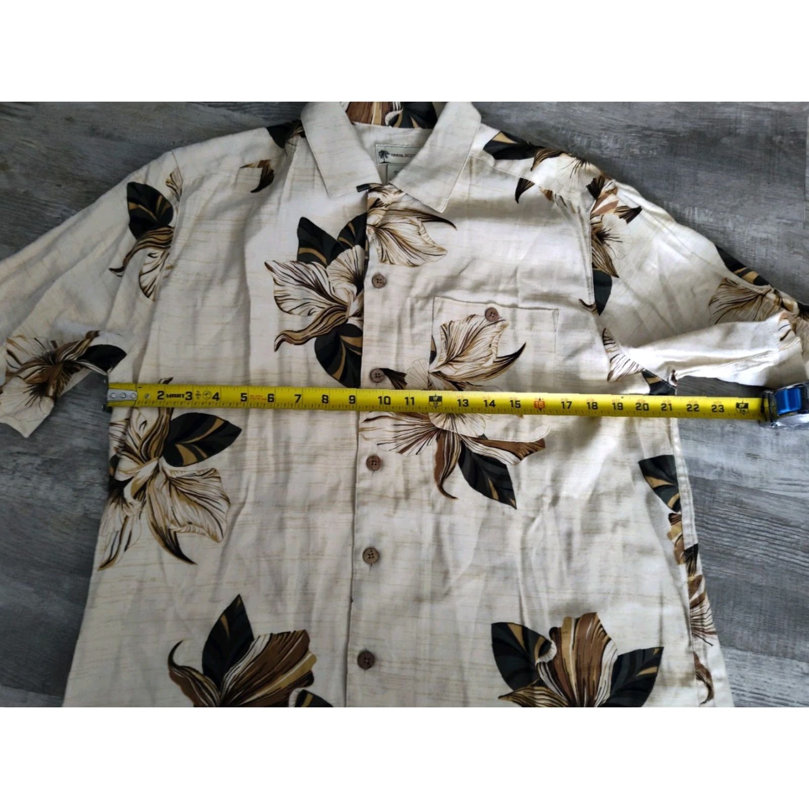 Vintage VINTAGE Havana Jack's Cafe Hawaiian Shirt Men Short Sleeve M Rayon Floral Orchids 90s Camp Tropical Size US M / EU 48-50 / 2 - 7 Thumbnail