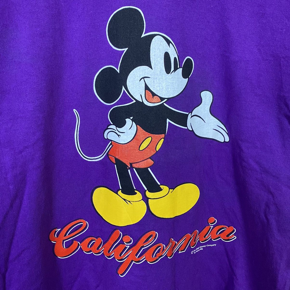 Mickey Mouse Vintage 90s Sherry's MICKEY MOUSE Mirrored Long Sleeve Tee Size US L / EU 52-54 / 3 - 3 Thumbnail