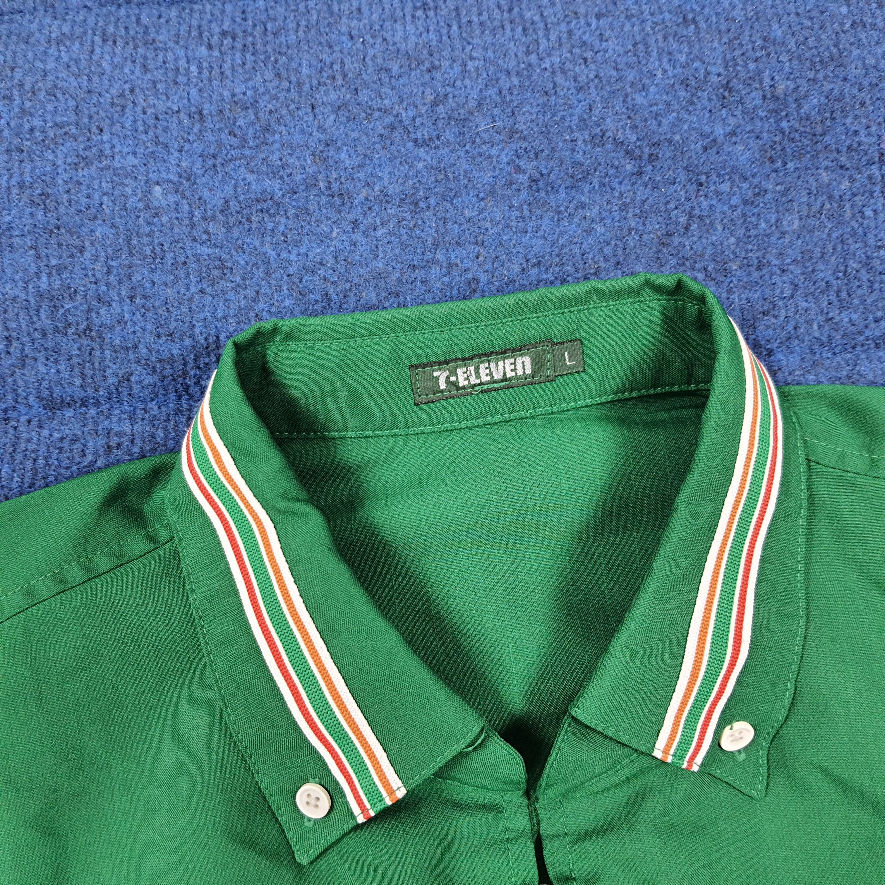 Japanese Brand VINTAGE Japanese 7-Eleven Employee Uniform Work Jacket E1A23 Size US M / EU 48-50 / 2 - 5 Thumbnail