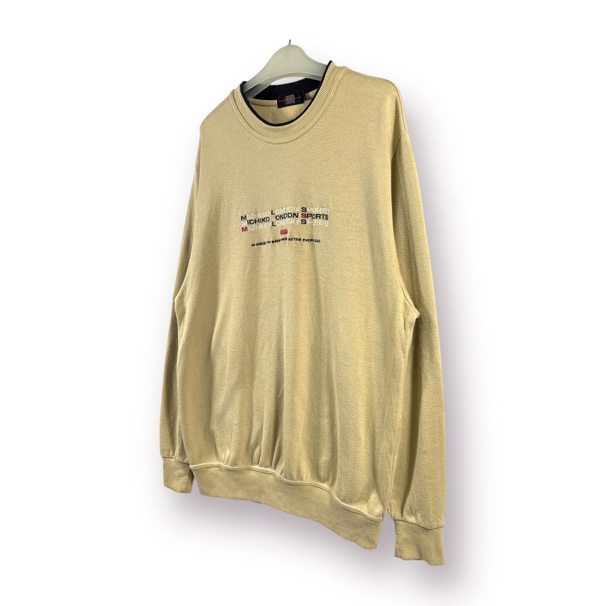 Michiko Koshino London × Vintage 🔥 Michiko Koshino London Roundneck Sweatshirt Size US M / EU 48-50 / 2 - 2 Thumbnail