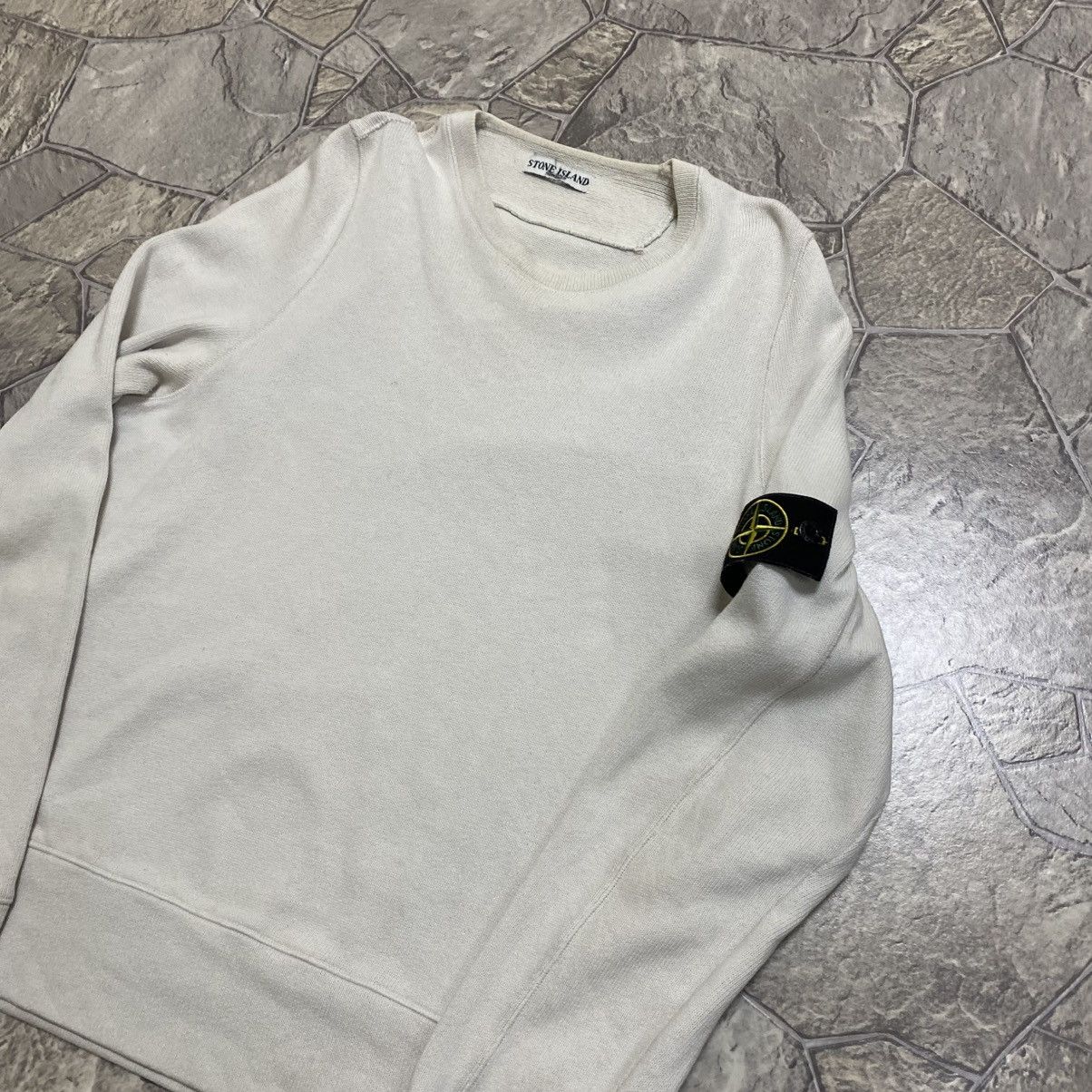Stone Island Stone island sweatshirt vintage White Size US XL / EU 56 / 4 - 2 Thumbnail