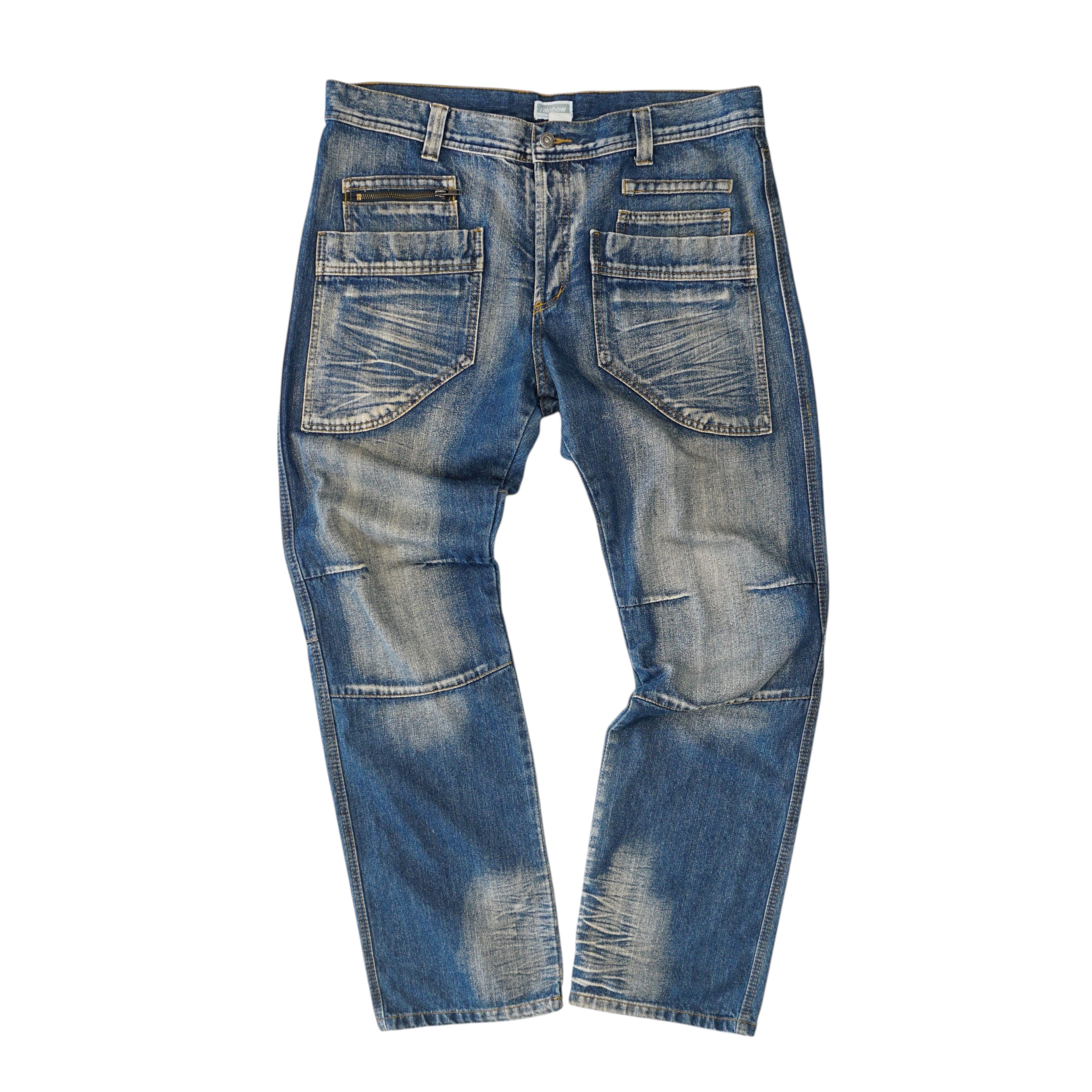 パンツ 2000s vintage archive chain baggy denim Y2k Vintage Hip Hop Jeans Baggy Skeleton Pants Graphic