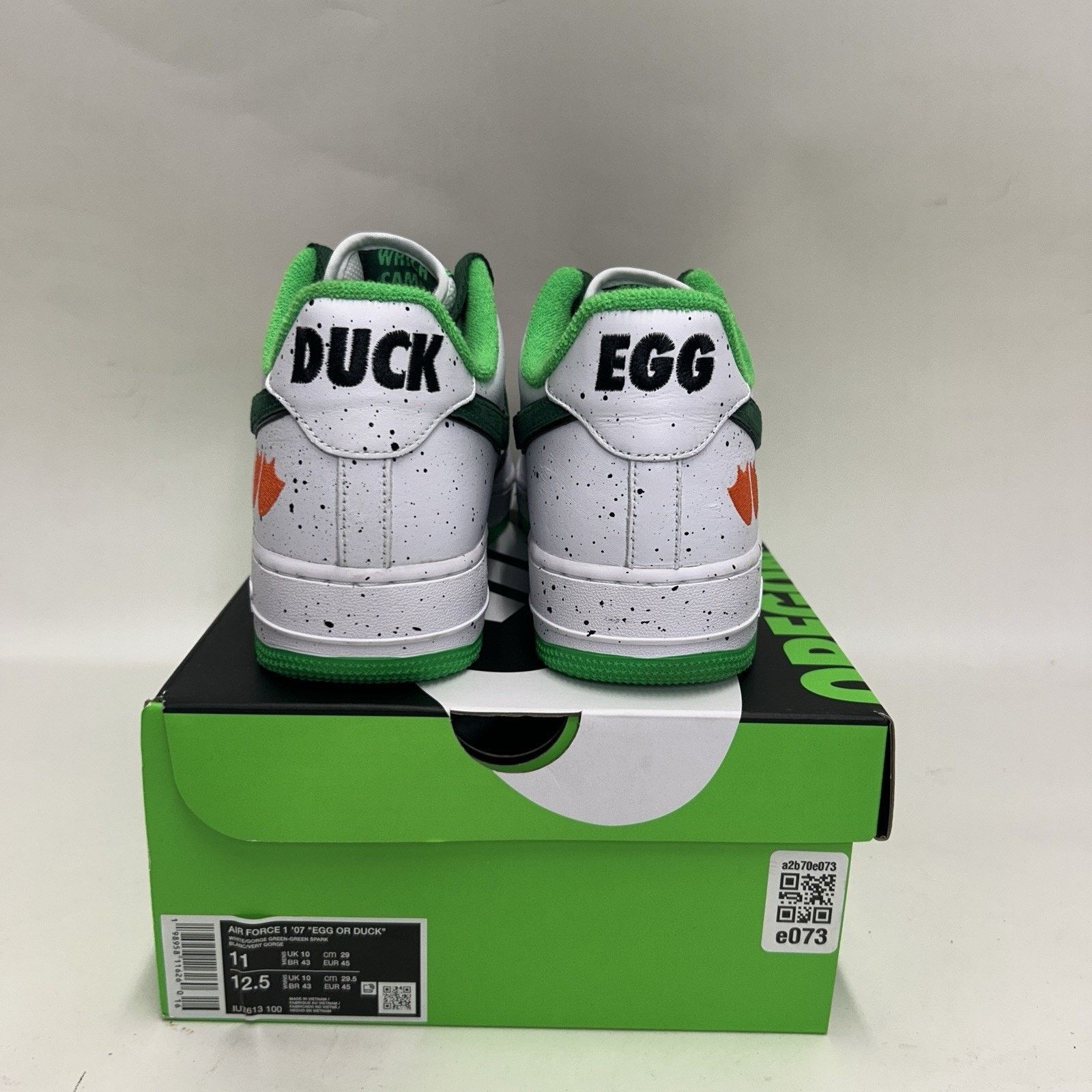 Nike Nike Air Force 1 Low PE Oregon “Egg or Duck/White Green” Size US 11 / EU 44 - 4 Thumbnail