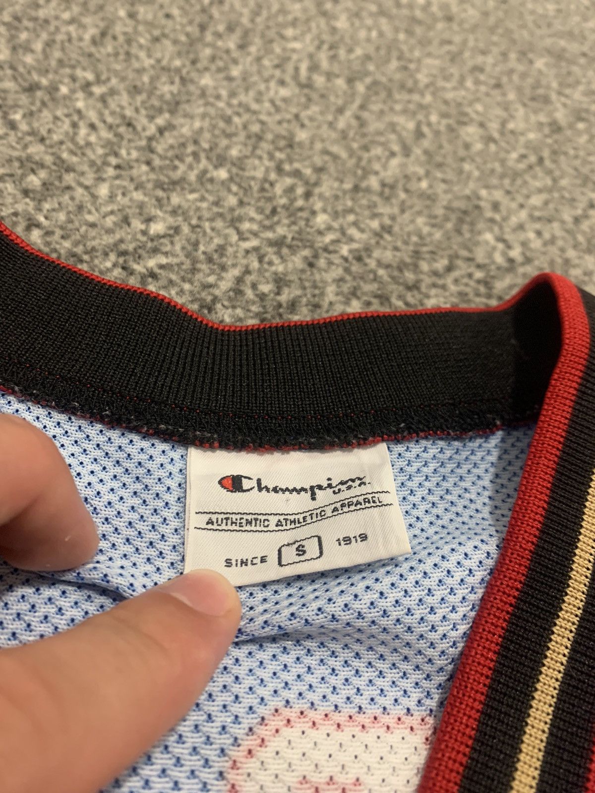 Champion × Vintage Vintage Champion NBA Sixers Iverson #3 Jersey Size US M / EU 48-50 / 2 - 8 Thumbnail