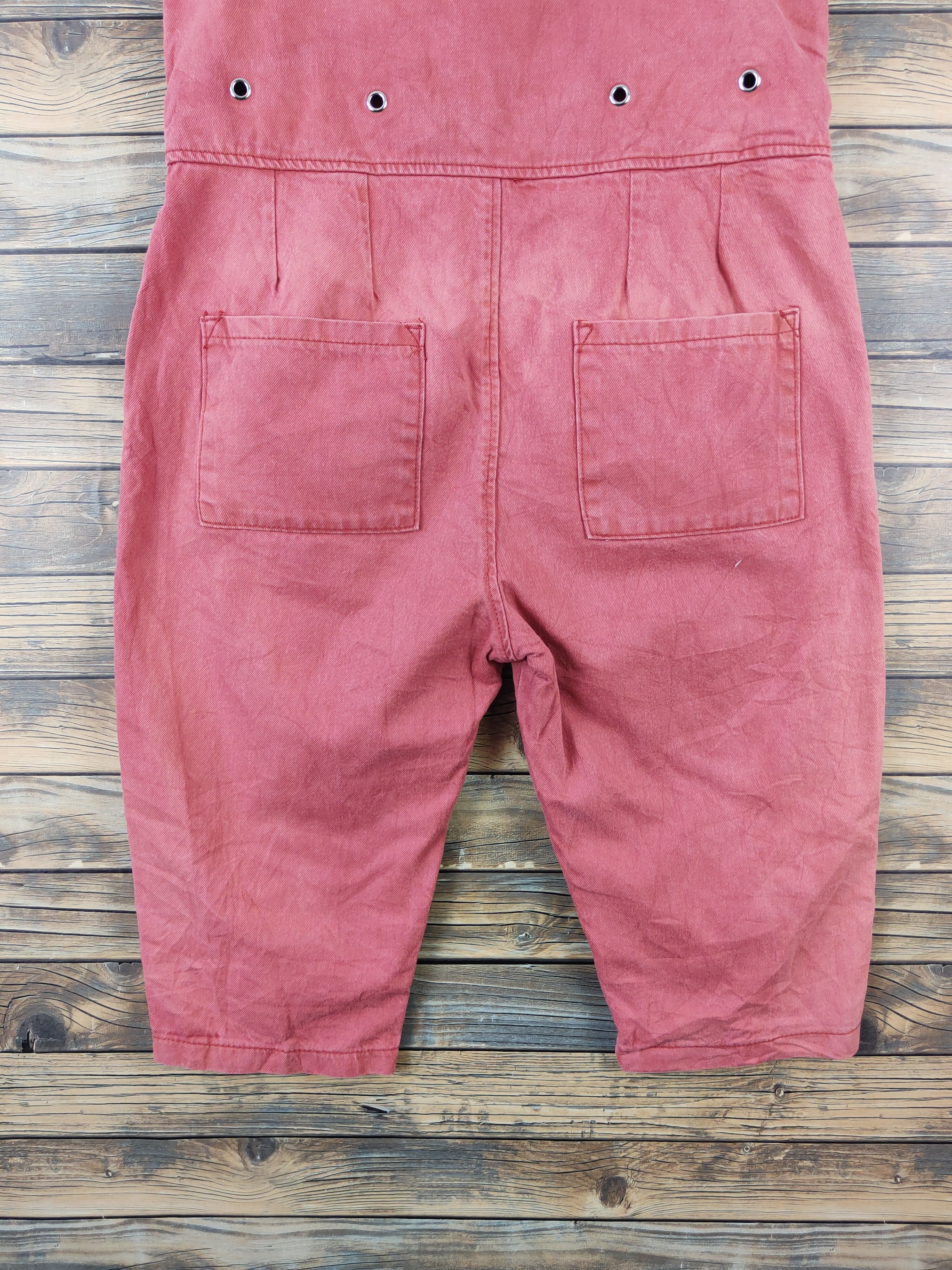 Japanese Brand × Vintage Avant Garde Fashion by Japanese Brand Peach Jumpsuits Size 35" - 10 Thumbnail