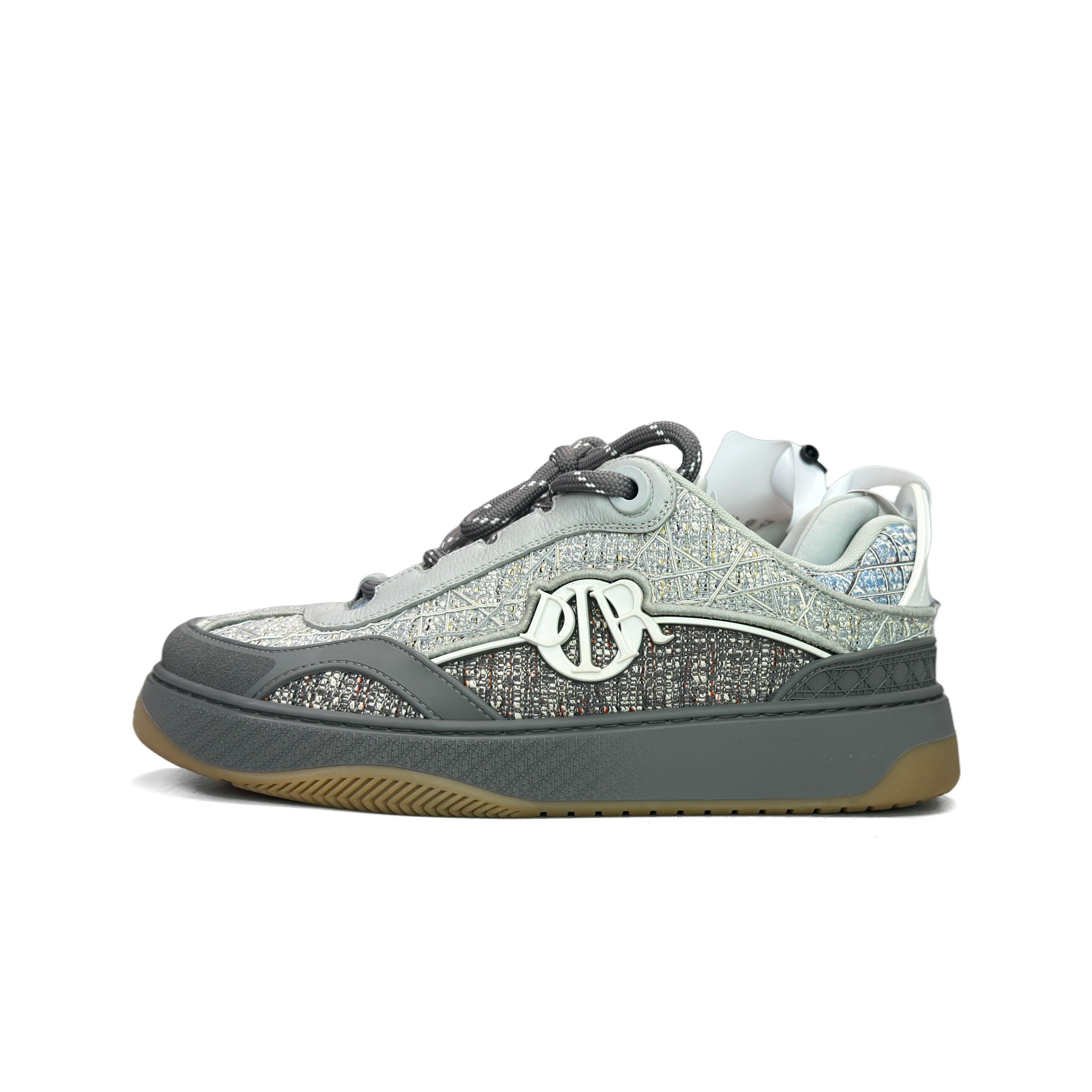 Dior Dior B9S Gray Low-Top Sneakers Size 10 Size US 10 / EU 43 - 1 Thumbnail
