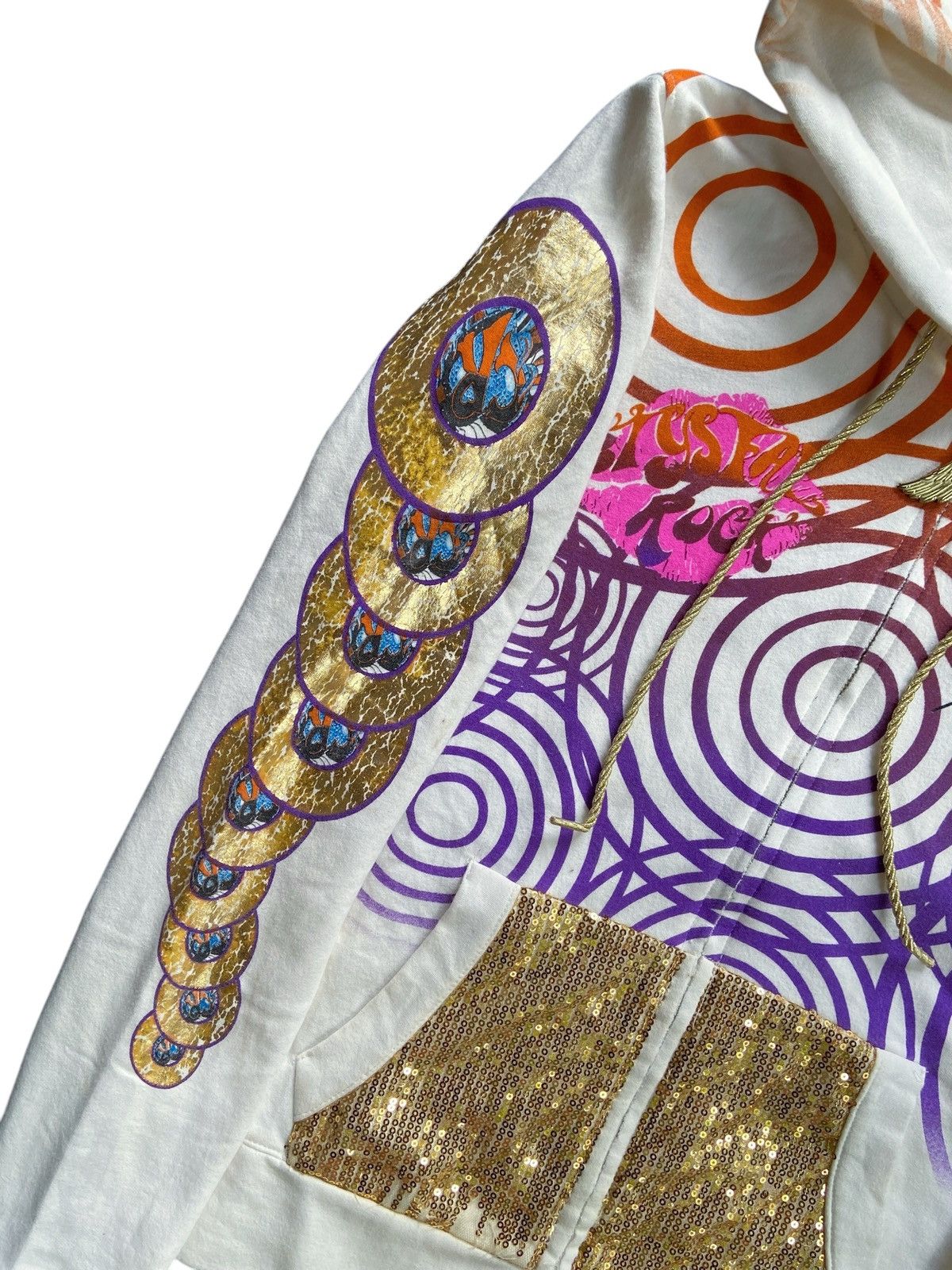 Christian Audigier CRYSTAL ROCK BY CHRISTIAN AUDIGIER ARCHIVE ZIP HOODIE Size US M / EU 48-50 / 2 - 7 Thumbnail