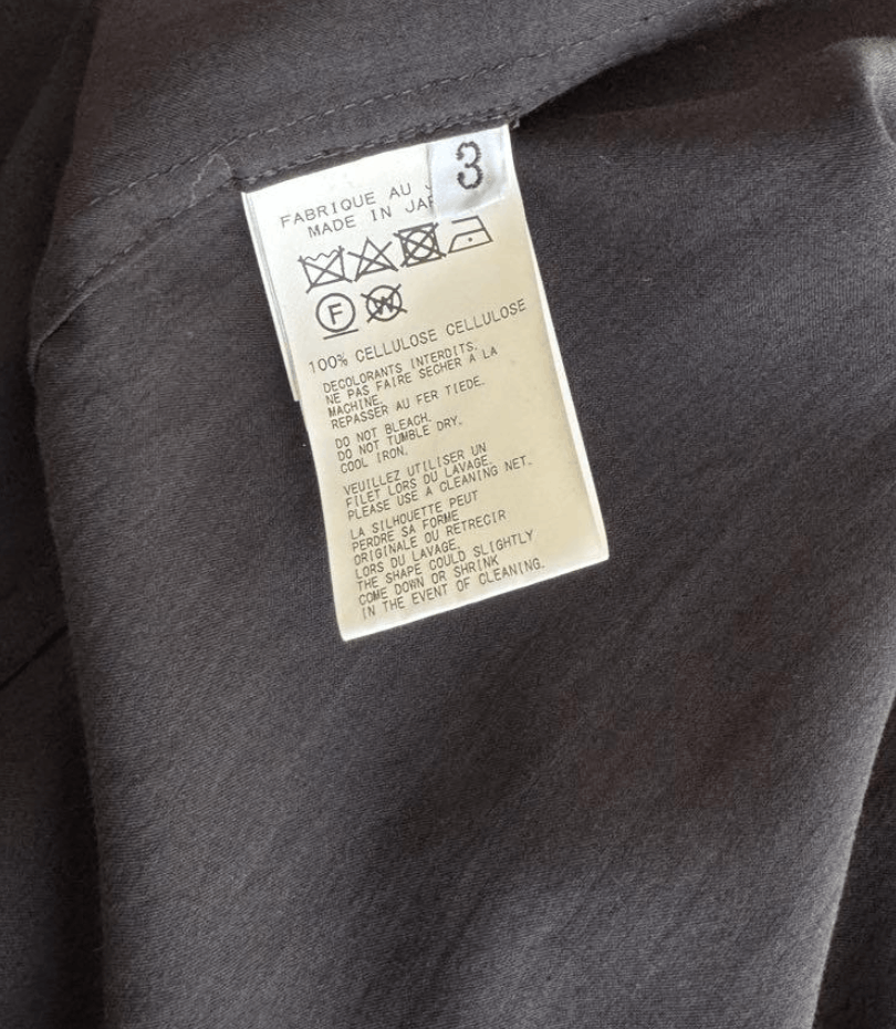 Yohji Yamamoto Yohji Yamamoto POUR HOMME - CELLULOSE OPEN COLLAR BLOUSE Size US L / EU 52-54 / 3 - 12 Thumbnail