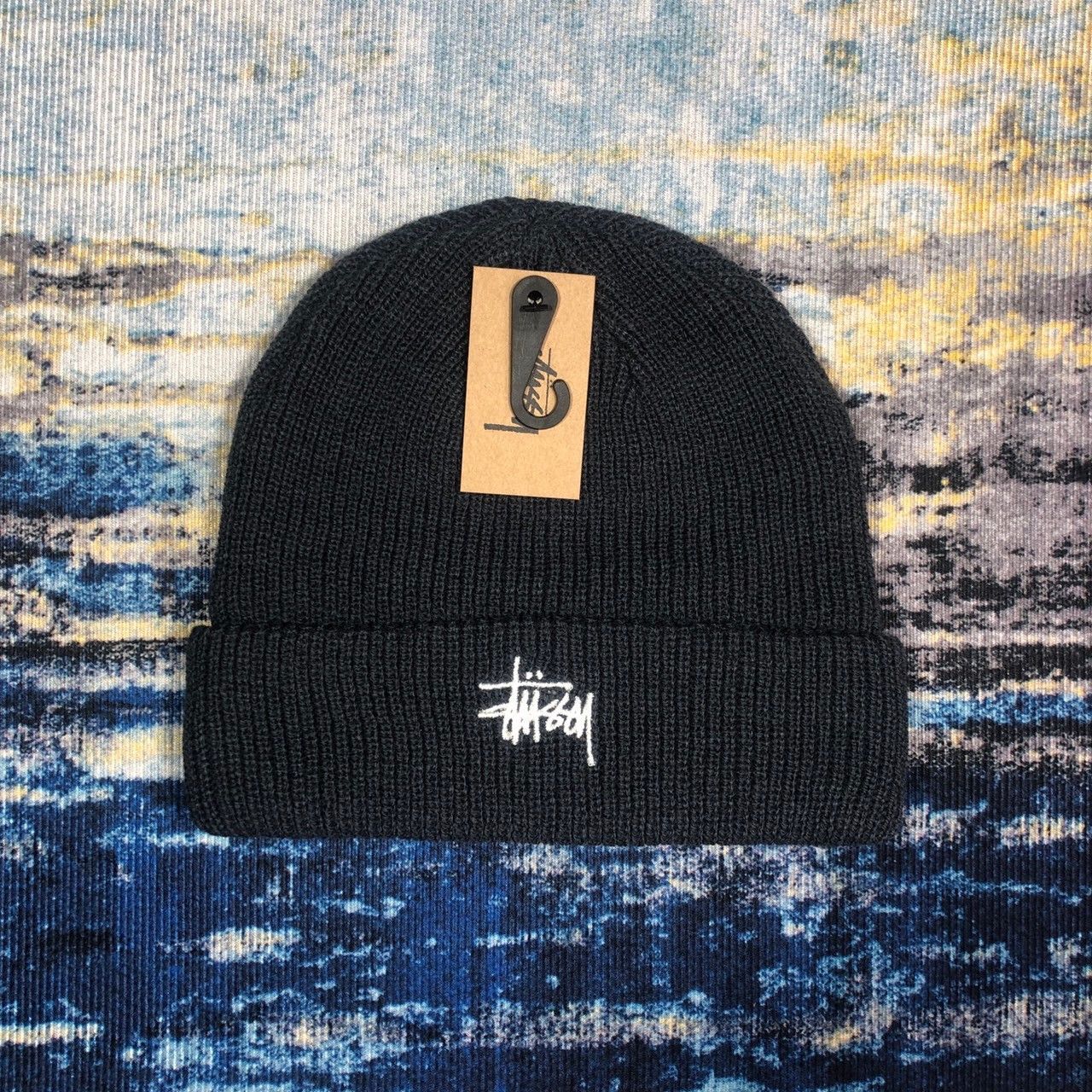 Stussy × Vintage Stussy Basic Cuff Beanie Size ONE SIZE - 1 Thumbnail
