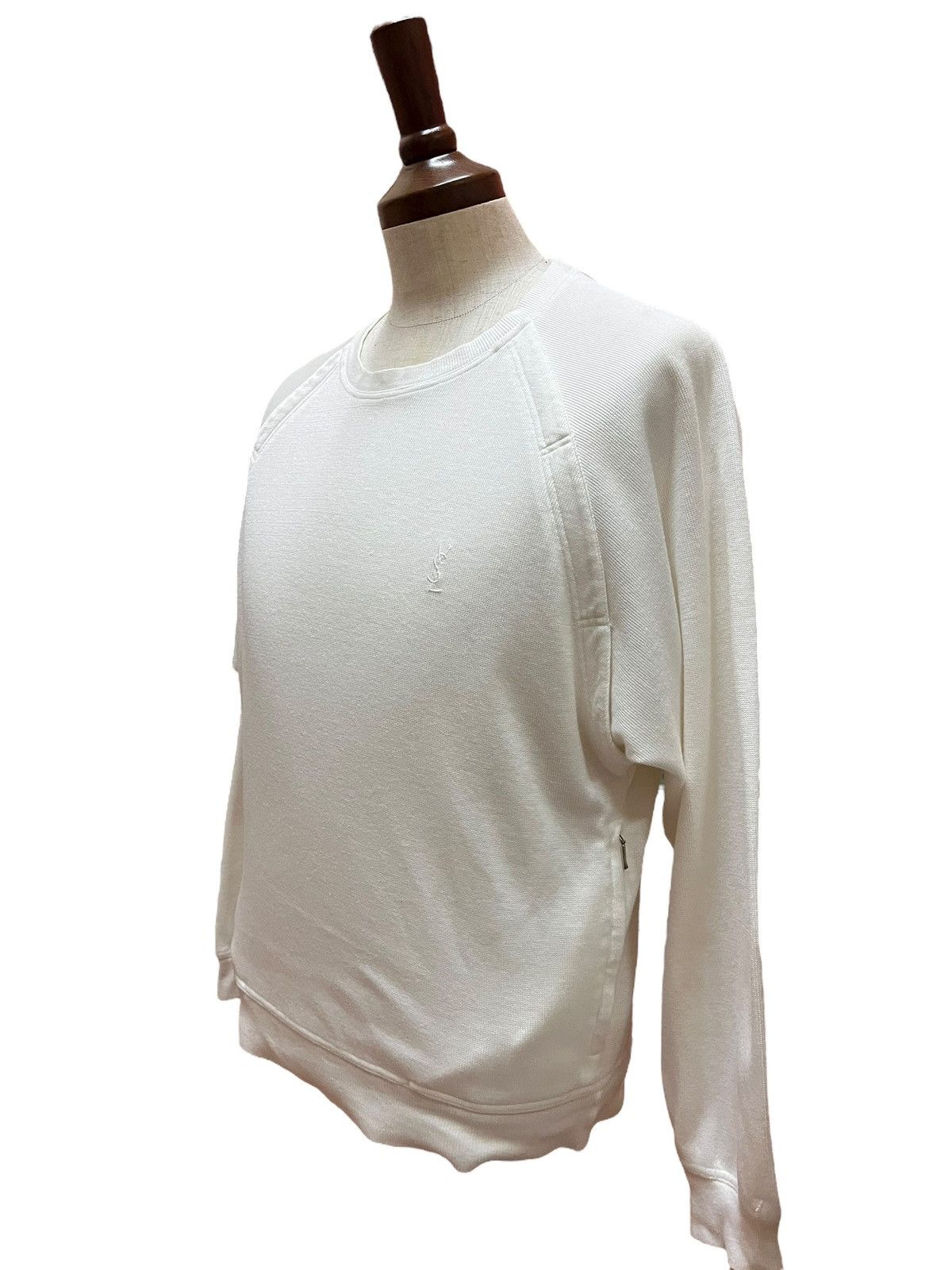 Yves Saint Laurent Yves Saint Laurent Sweatshirt Size US L / EU 52-54 / 3 - 3 Thumbnail