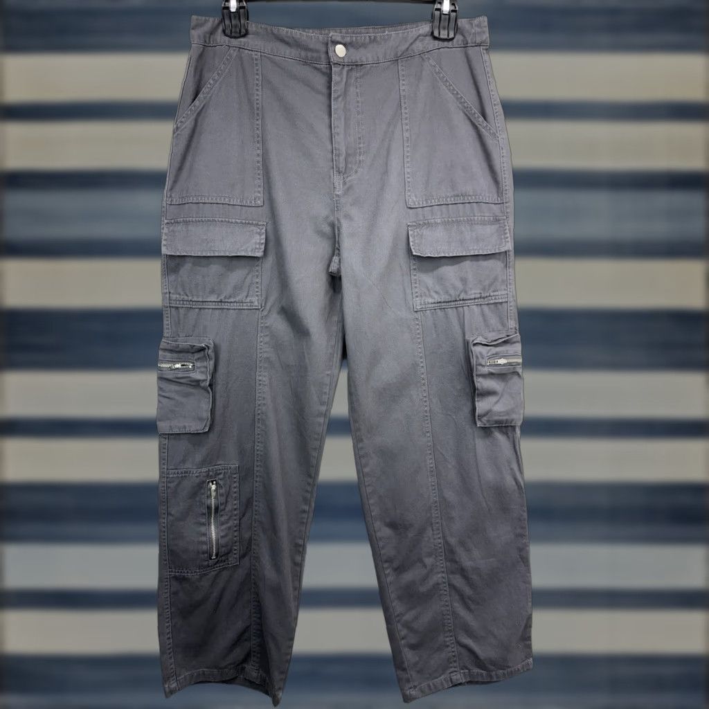 sachin and babi light blue dress Angel Kiss size 13/31 Juniors Gray High Rise Utility Cargo Pants NWT
