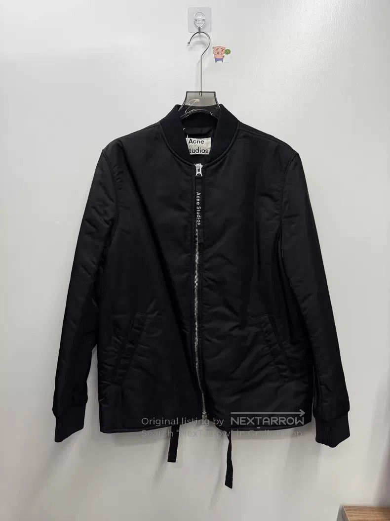 Acne Studios Acne Studios Black classic pilot cotton jacket Size US M / EU 48-50 / 2 - 1 Thumbnail