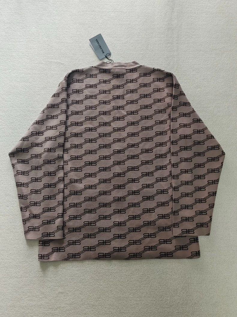 Balenciaga Balenciaga Balenciaga Logo Knitted Cardigan Sweater-2506 Size US M / EU 48-50 / 2 - 2 Thumbnail