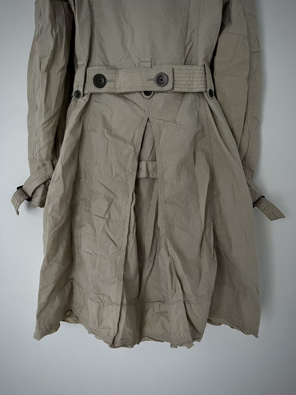 5351 POUR LES HOMMES 2000s 5351 Pour Les Femmes Asymmetric Napoleon Parka Jacket Size US M / EU 48-50 / 2 - 8 Thumbnail